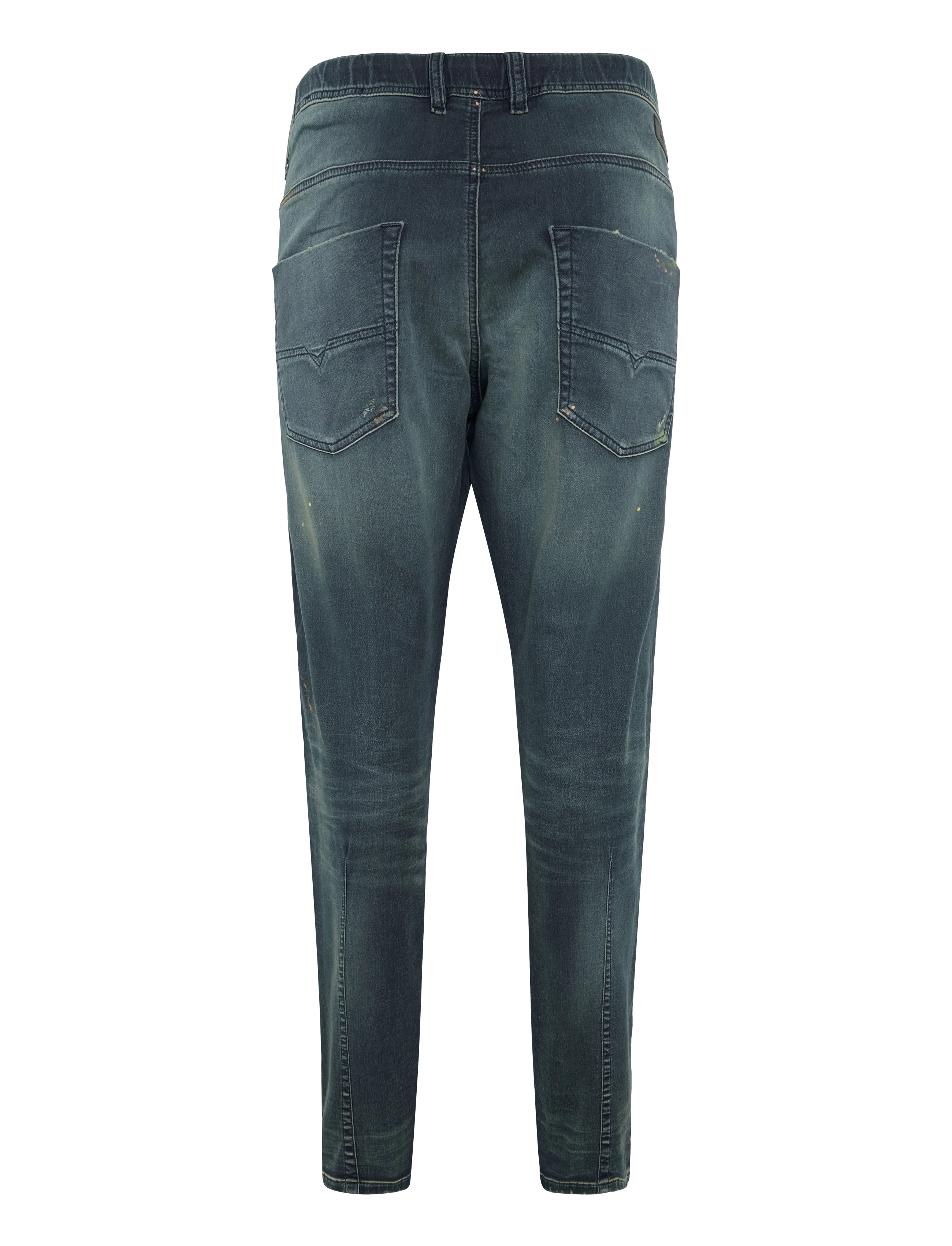 Diesel - 1998 D-Buck Distressed Bootcut Jeans - blue - 1