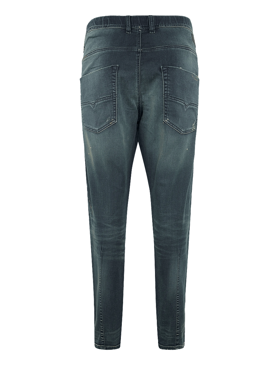 Diesel - 1998 D-Buck Distressed Bootcut Jeans - tapered jeans - blue - 1