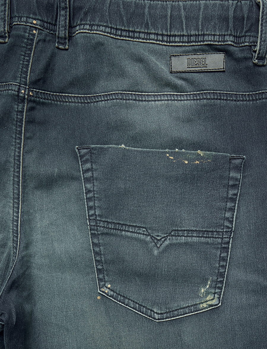 Diesel - 1998 D-Buck Distressed Bootcut Jeans - tapered jeans - blue - 4