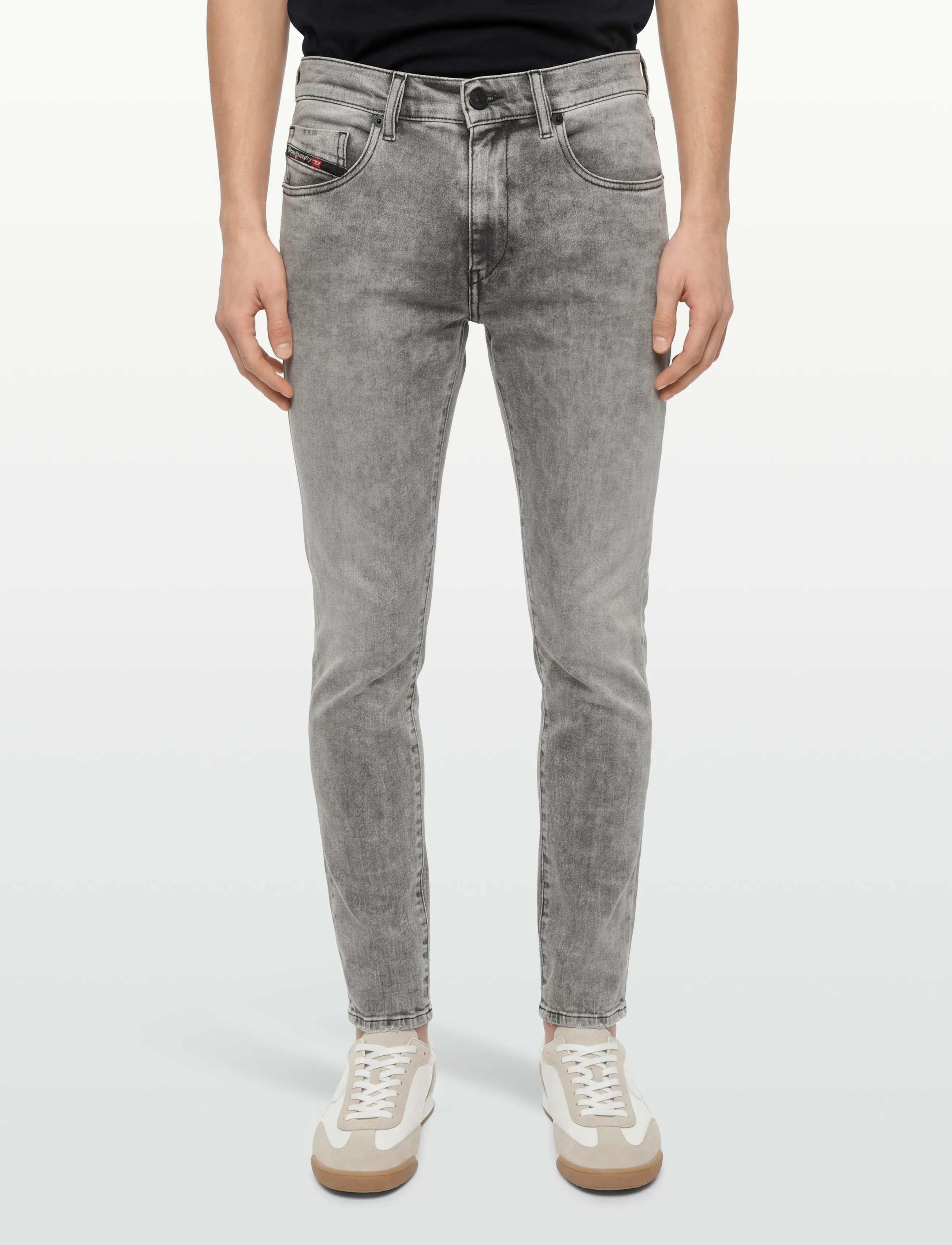 Diesel - Men Jeans - laisvo kirpimo džinsai - grey - 3