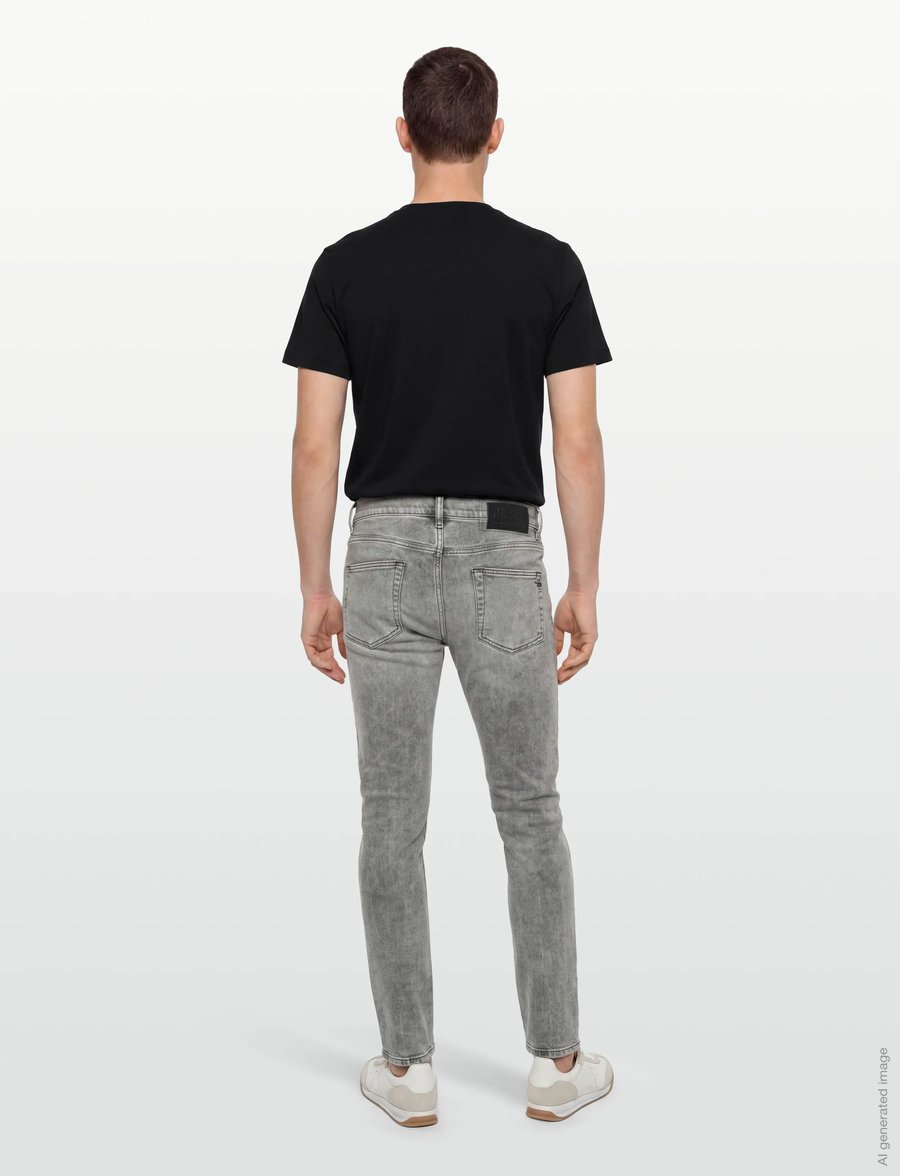 Diesel - Men Jeans - laisvo kirpimo džinsai - grey - 4
