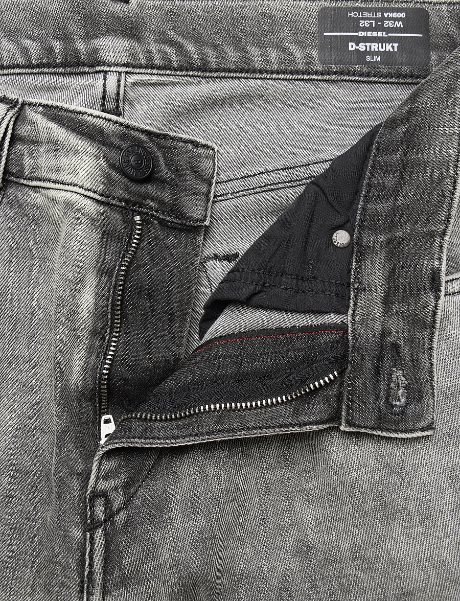 Diesel - Men Jeans - tapered jeans - grey - 3