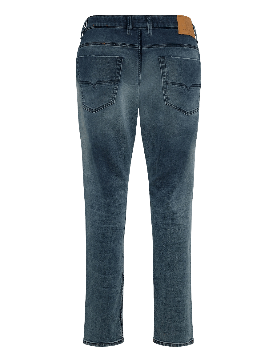 Diesel - Tapered 2030 D-Krooley Joggjeans - tapered jeans - blue - 1