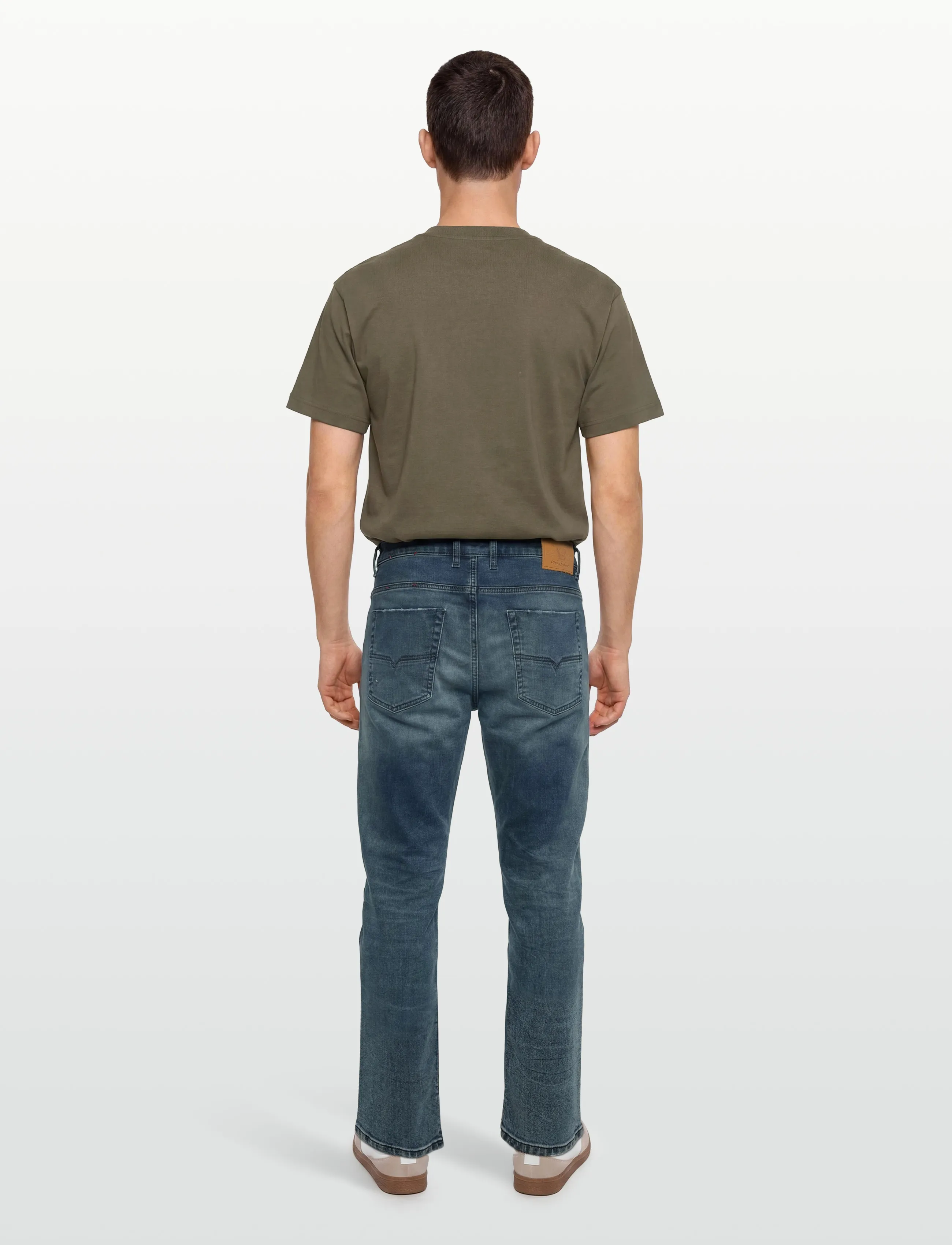 Diesel - Tapered 2030 D-Krooley Joggjeans - tapered-lõikega teksad - blue - 4
