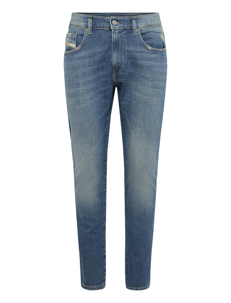Diesel - Tapered Fit Jogging Jeans - tapered jeans - blue - 0