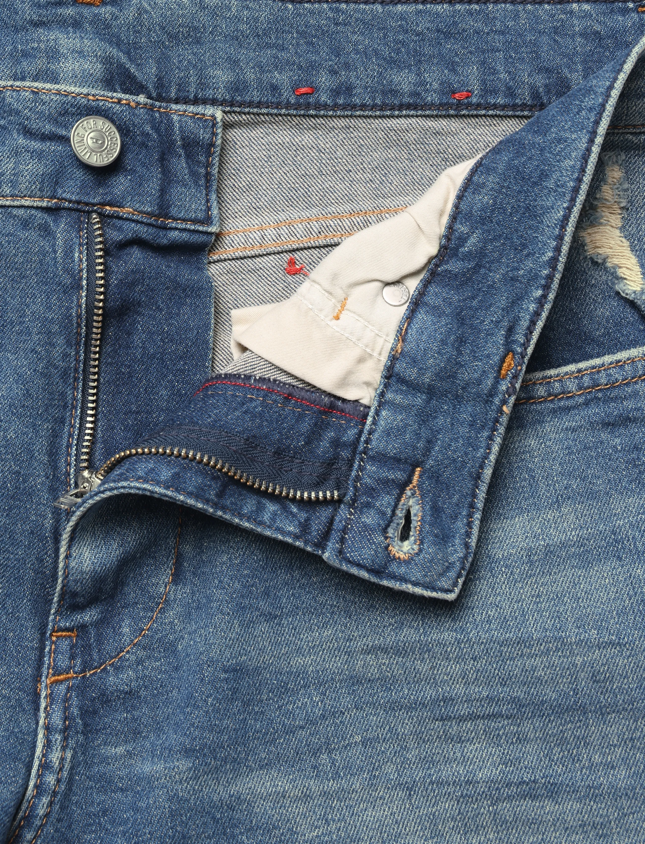 Diesel - Tapered Fit Jogging Jeans - blue - 3