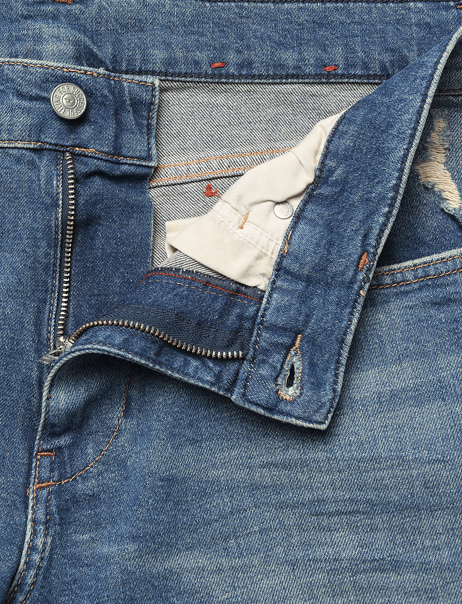 Diesel - Tapered Fit Jogging Jeans - tapered jeans - blue - 3