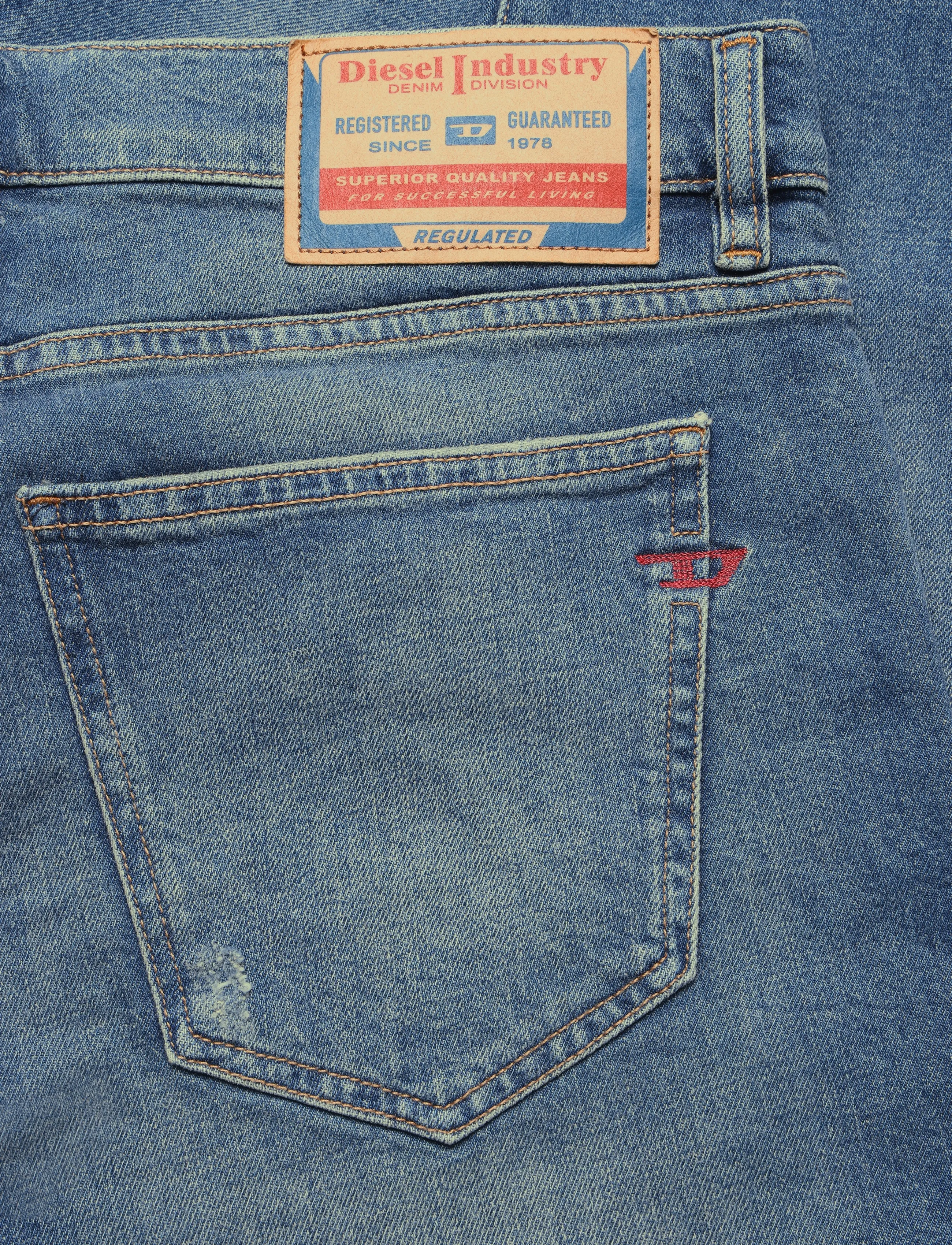 Diesel - Tapered Fit Jogging Jeans - blue - 4