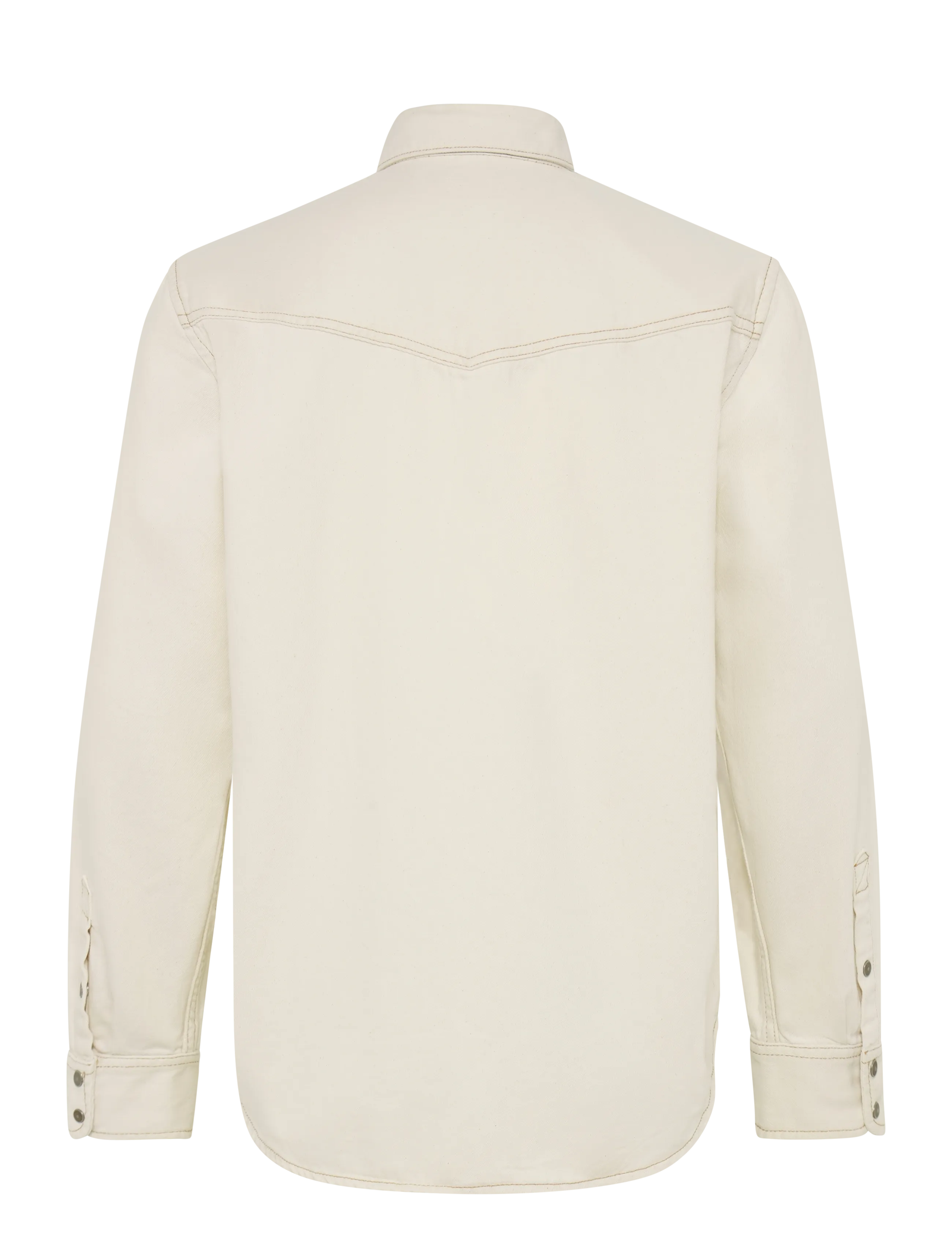 Diesel - Western shirt in denim - white - 2