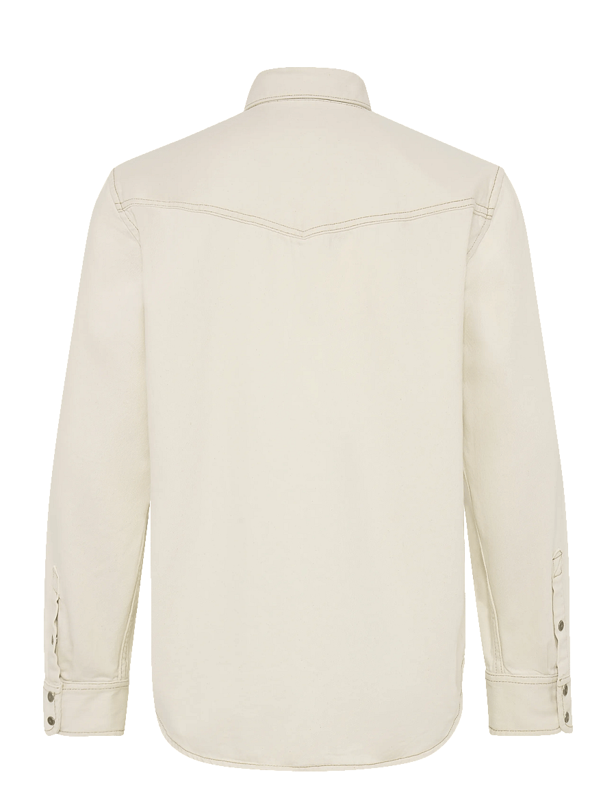 Diesel - Western shirt in denim - white - 2