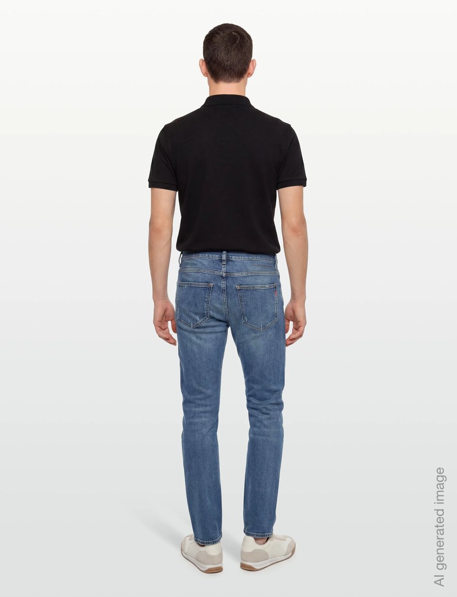 Diesel - 1979 Sleenker Jeans - kitsad teksad - blue - 4