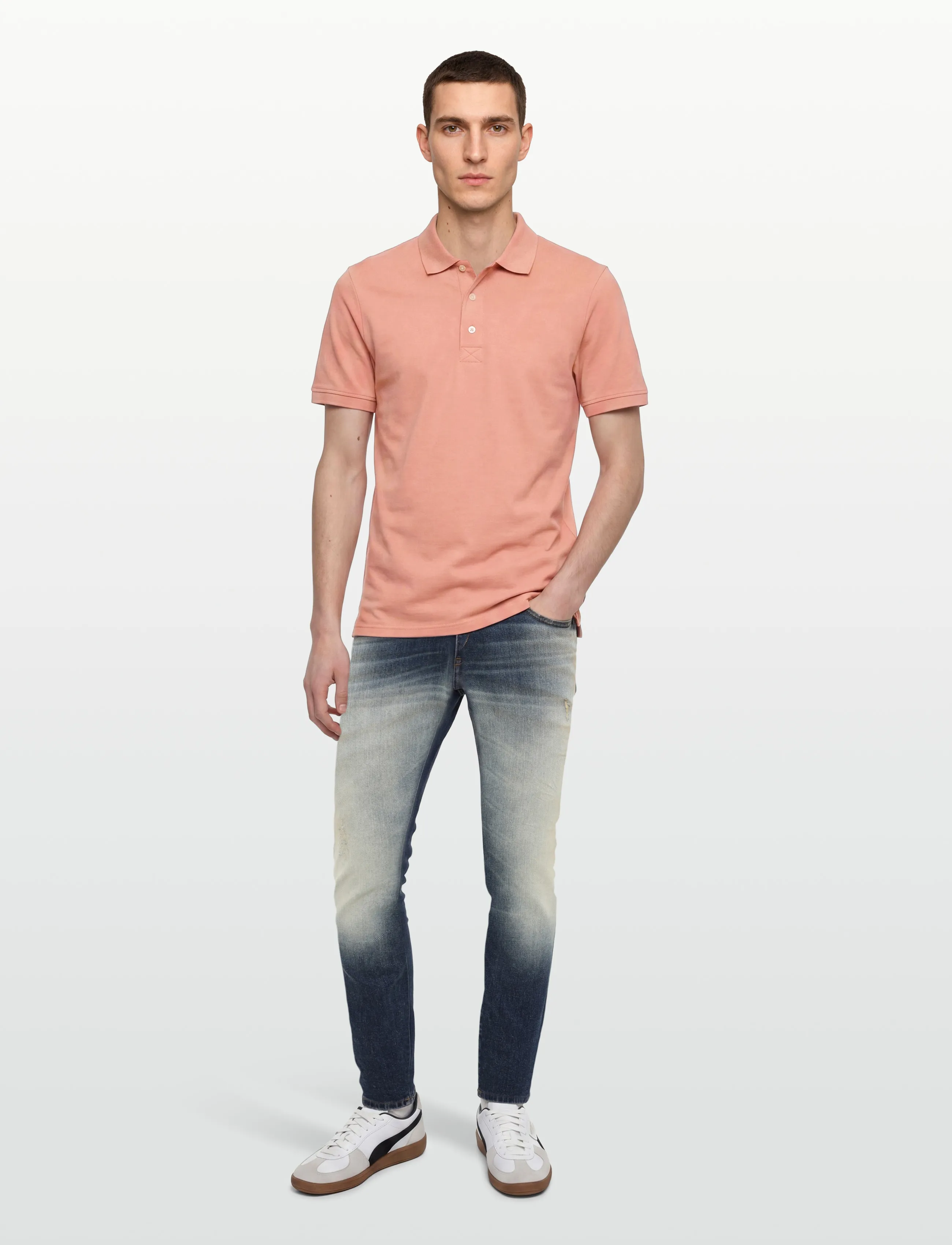 Diesel D-Strukt Slim Fit Jeans, 33, Blau - Slim, Männerswear
