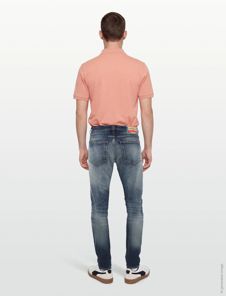 Diesel - D-Strukt slim fit jeans - slim-fit jeans - blue - 4