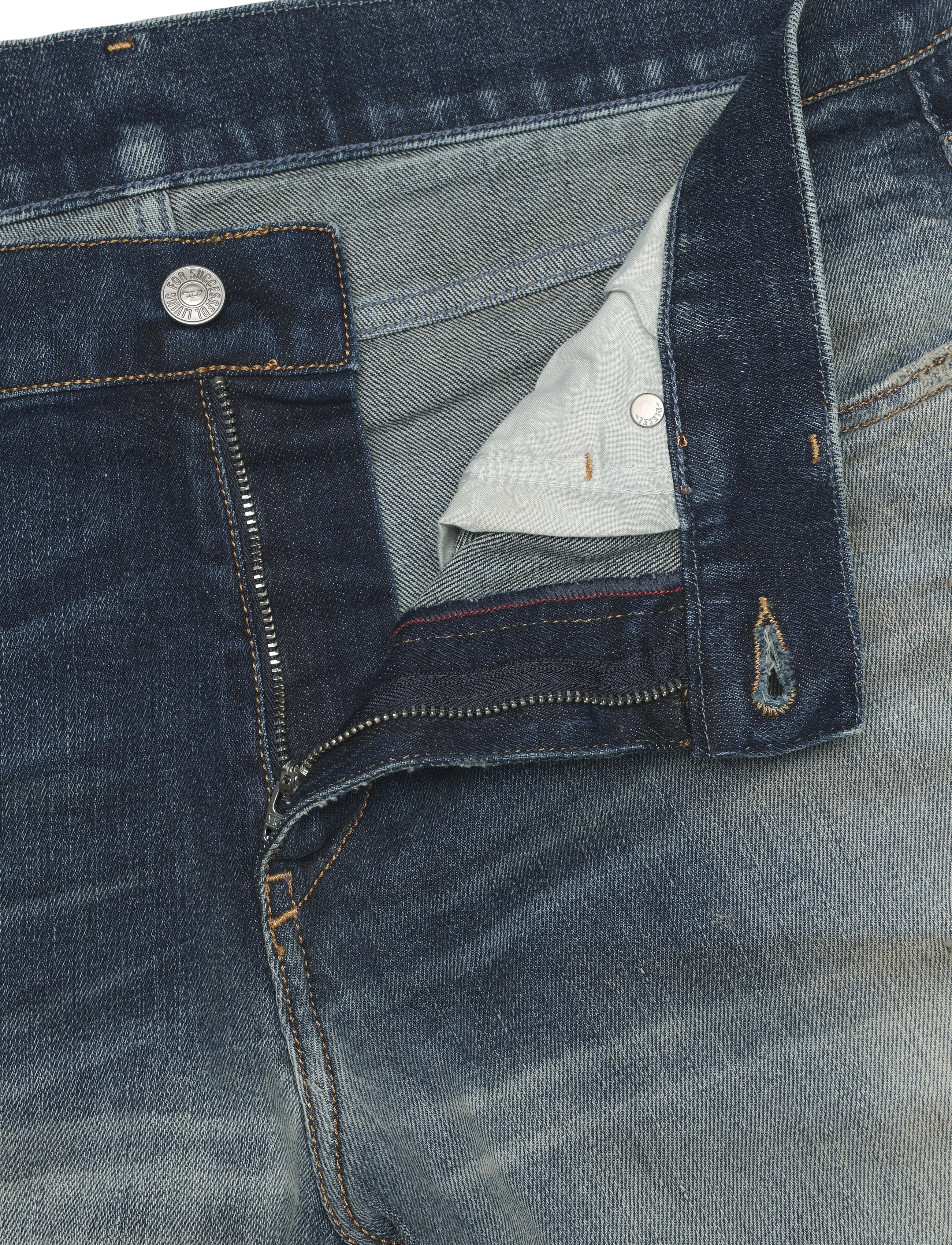Diesel - D-Strukt slim fit jeans - blue - 3
