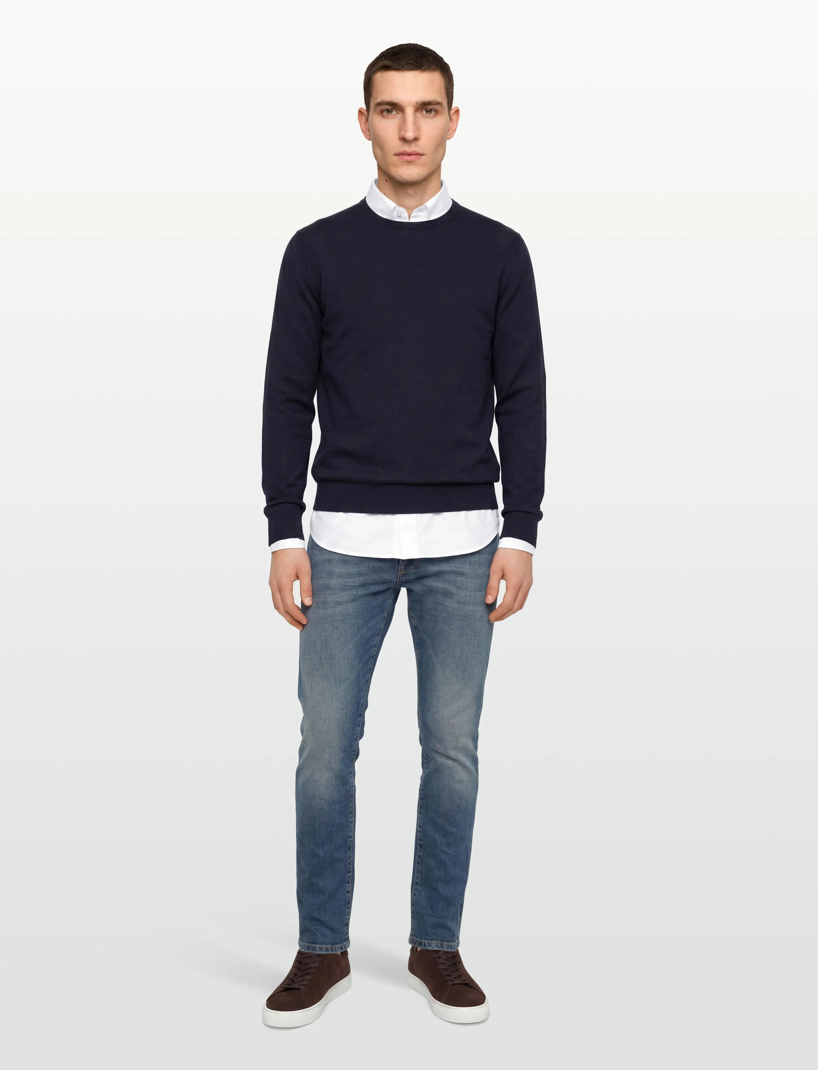 Diesel D-Strukt Slim Fit Jeans, 29, Blau - Slim, Männerswear