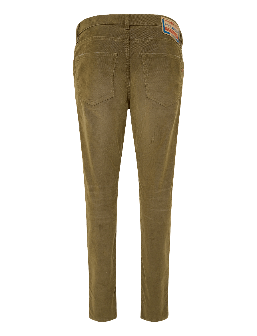 Diesel - D-Strukt Brown Cord Jeans - slim fit jeans - brown - 1