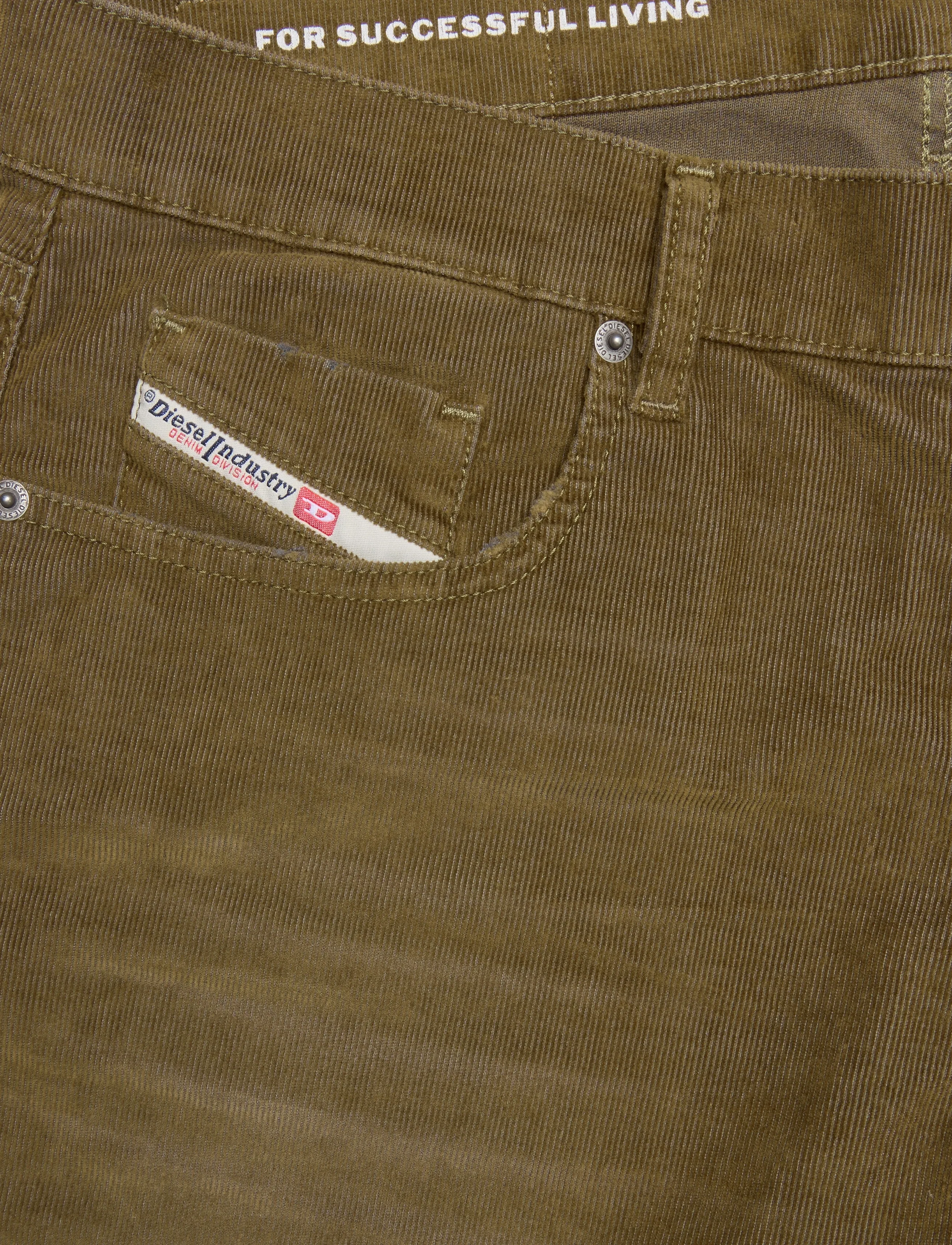 Diesel - D-Strukt Brown Cord Jeans - brown - 2