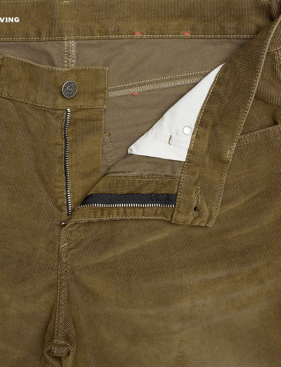 Diesel - D-Strukt Brown Cord Jeans - slim fit jeans - brown - 3