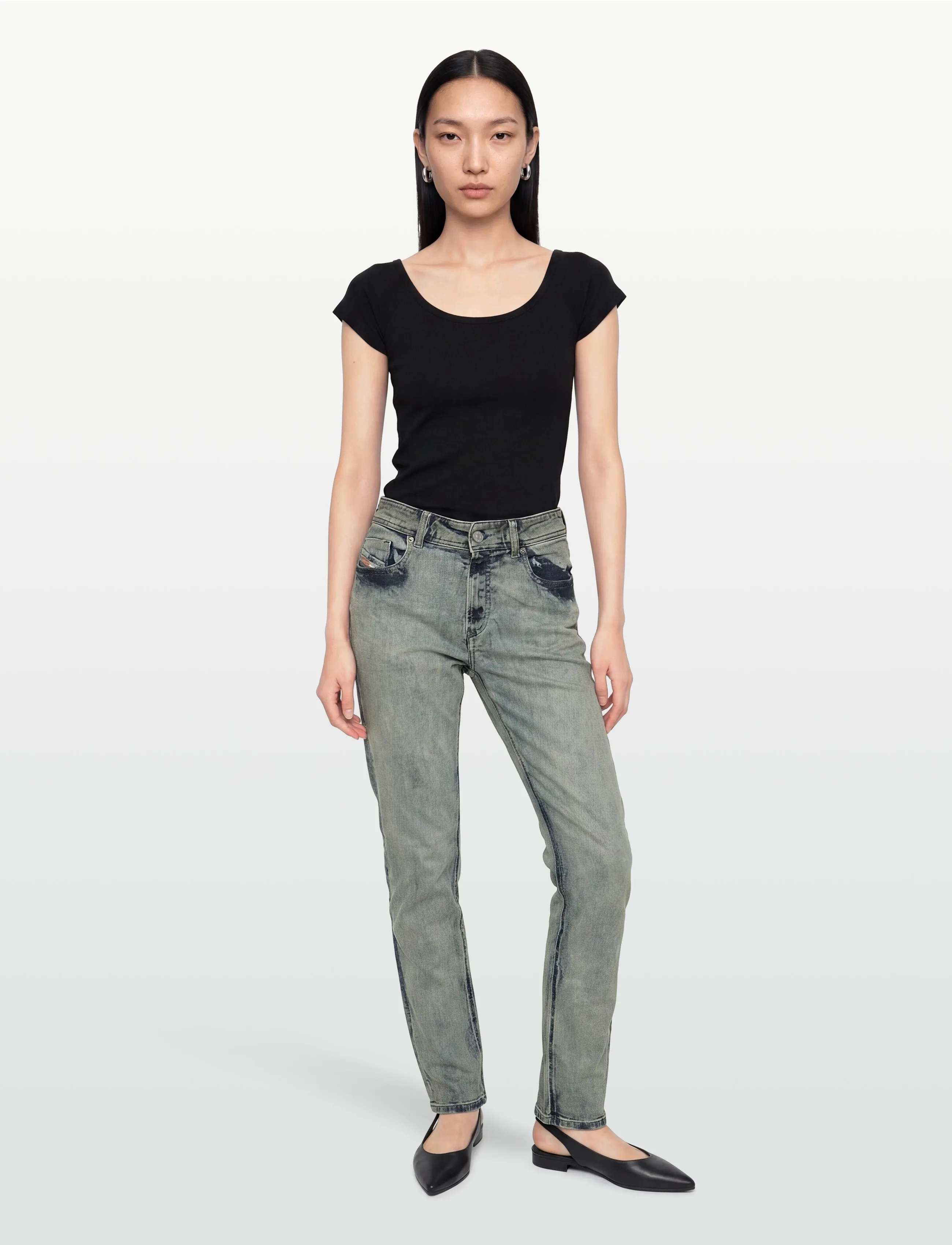 Diesel 1979 Sleenker Slim Fit Jeans - Slim jeans - GREY / grey