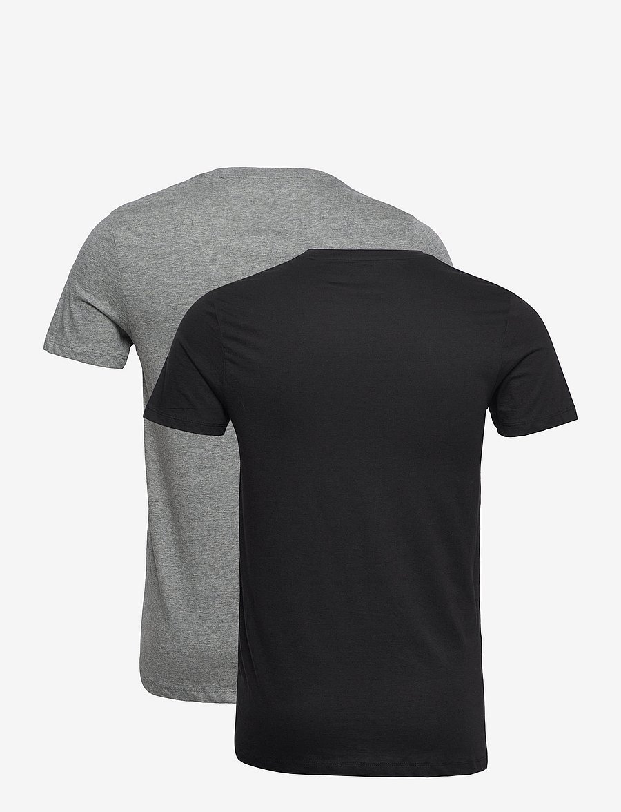 Diesel - Umtee Randal Tube Twopack T-Shirt - pidžaamasärgid - black/grey - 2