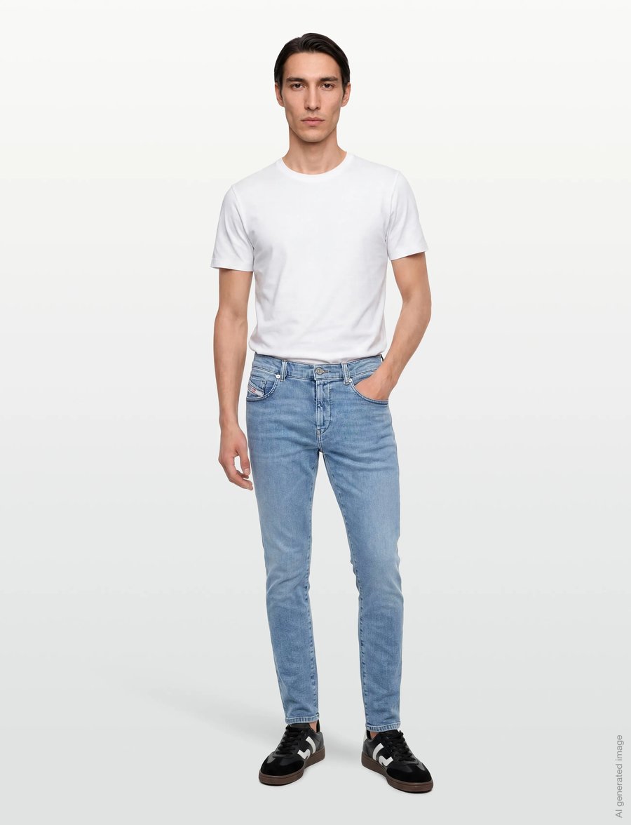 Diesel - D-Strukt JoggJeans - tapered jeans - blue - 0