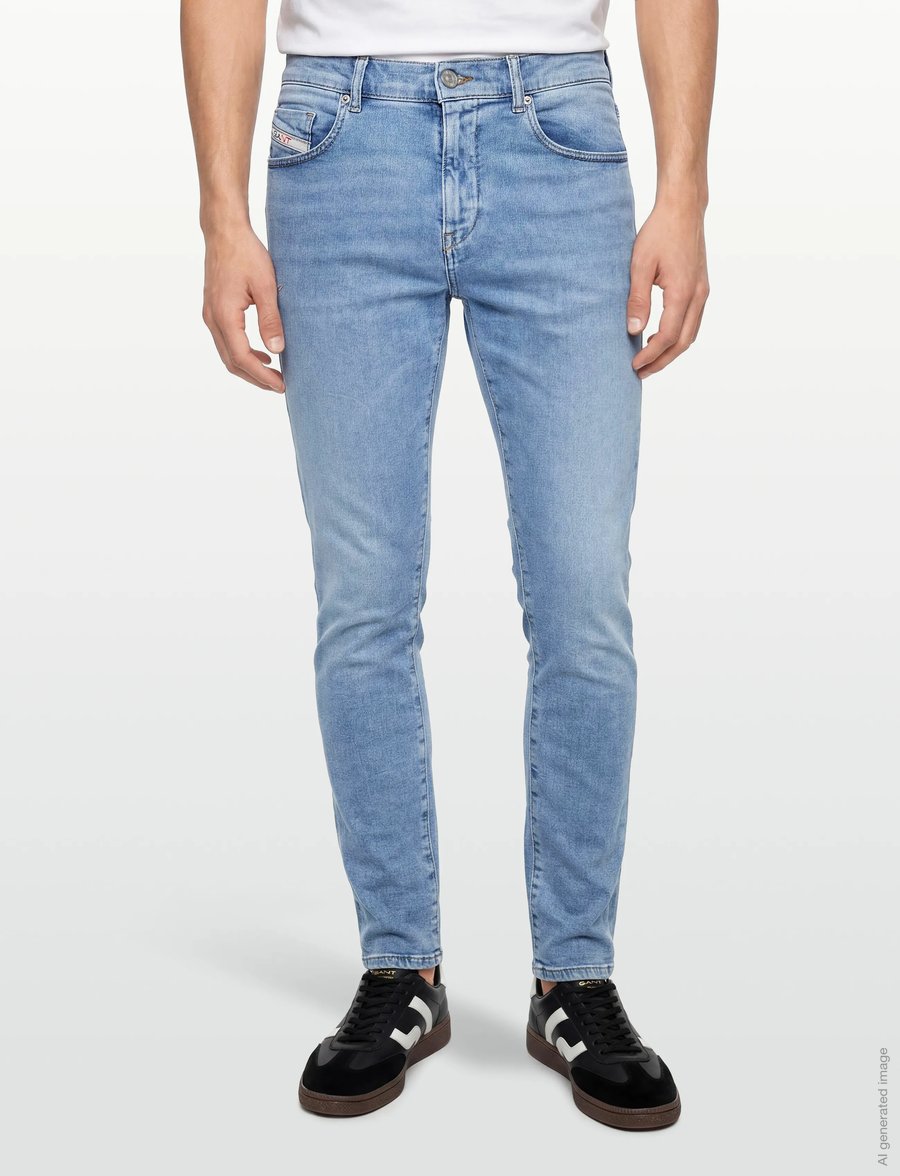 Diesel - D-Strukt JoggJeans - tapered jeans - blue - 3