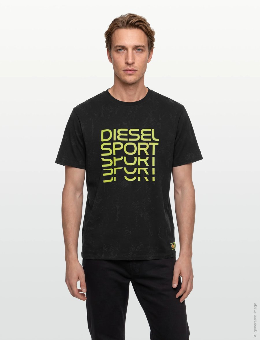 Diesel - T-shirt - t-shirts - black - 3