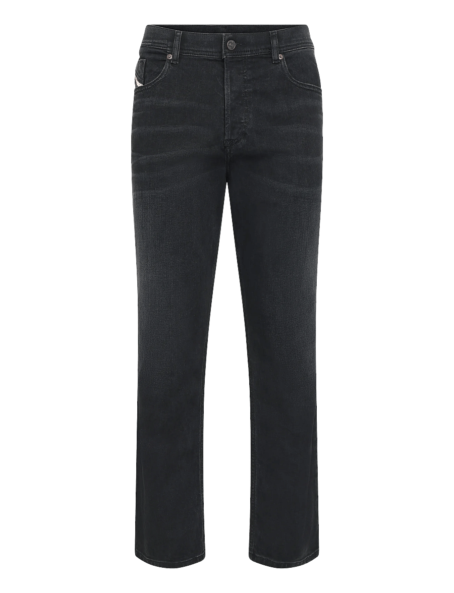 Diesel - Black Bootcut Jeans - tavalised teksad - black - 0