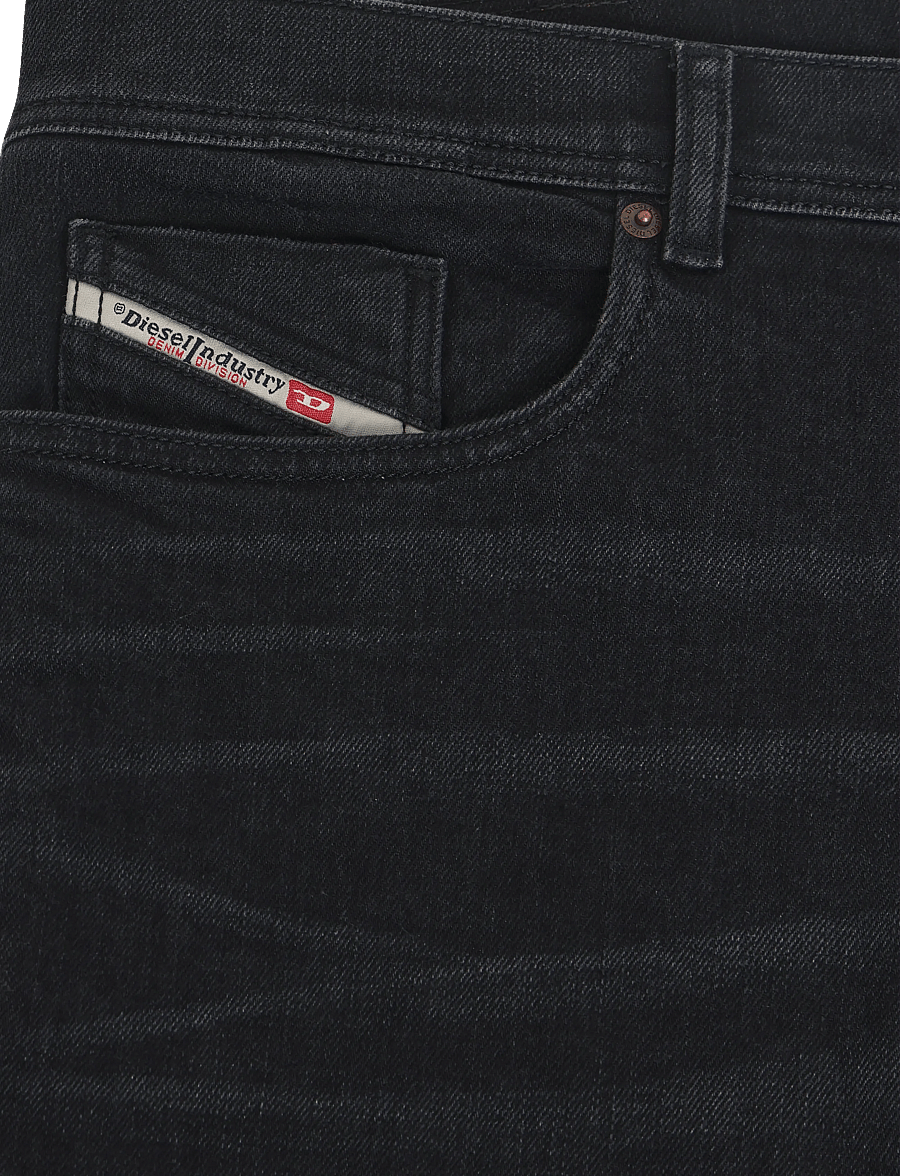 Diesel - Black Bootcut Jeans - tavalised teksad - black - 2