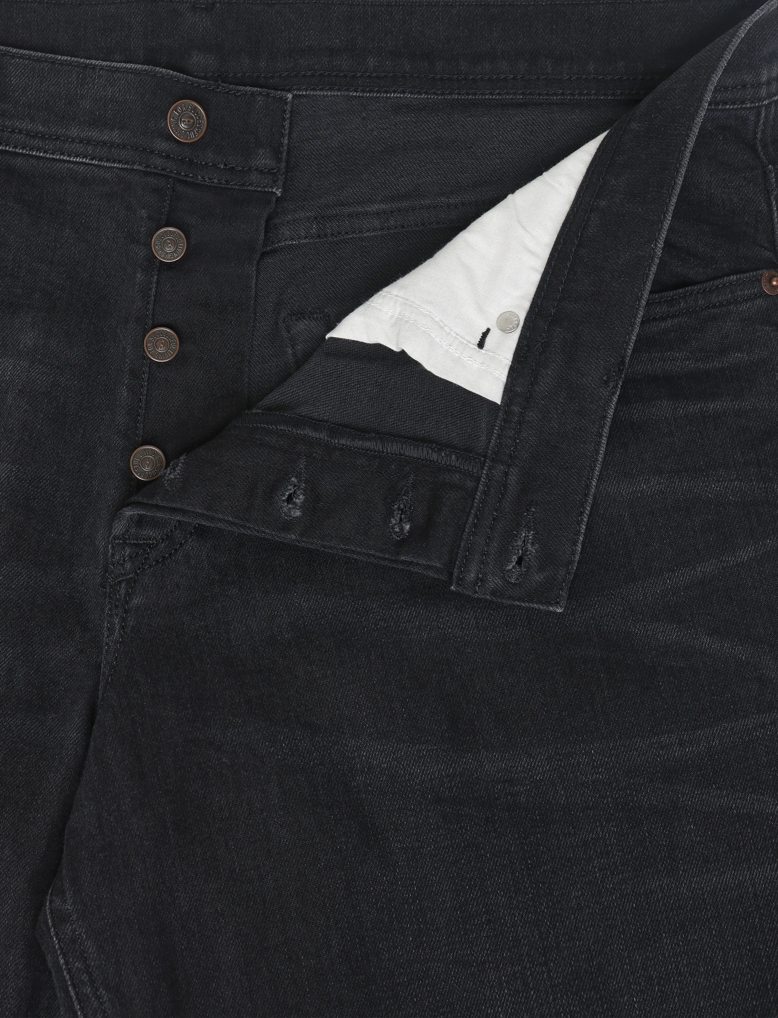 Diesel - Black Bootcut Jeans - tavalised teksad - black - 3