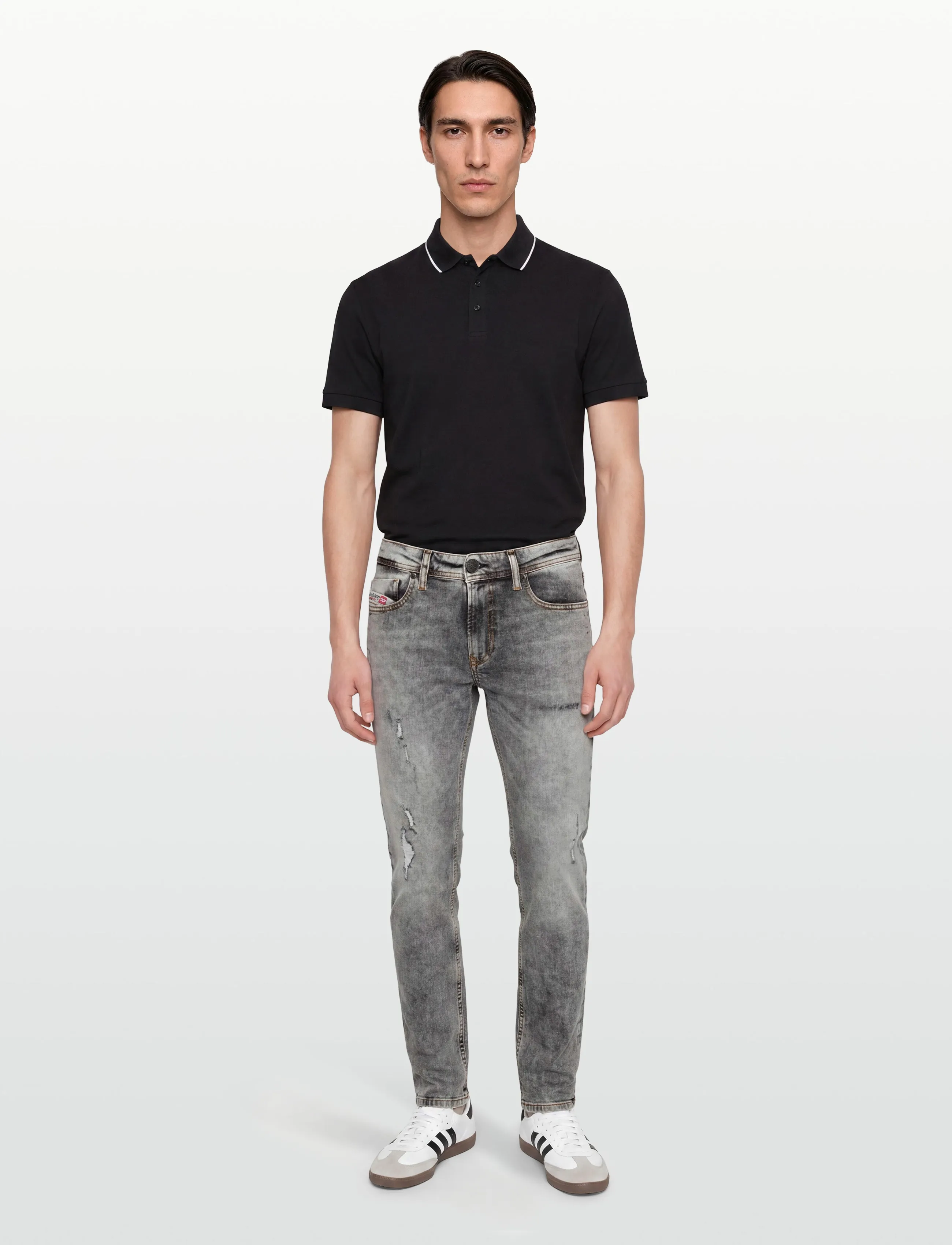Diesel Men Jeans, 30, Grey, Jeans > Almindelige, Herre
