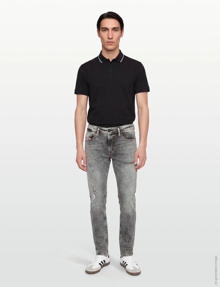 Diesel - Men Jeans - normale jeans - grey - 0