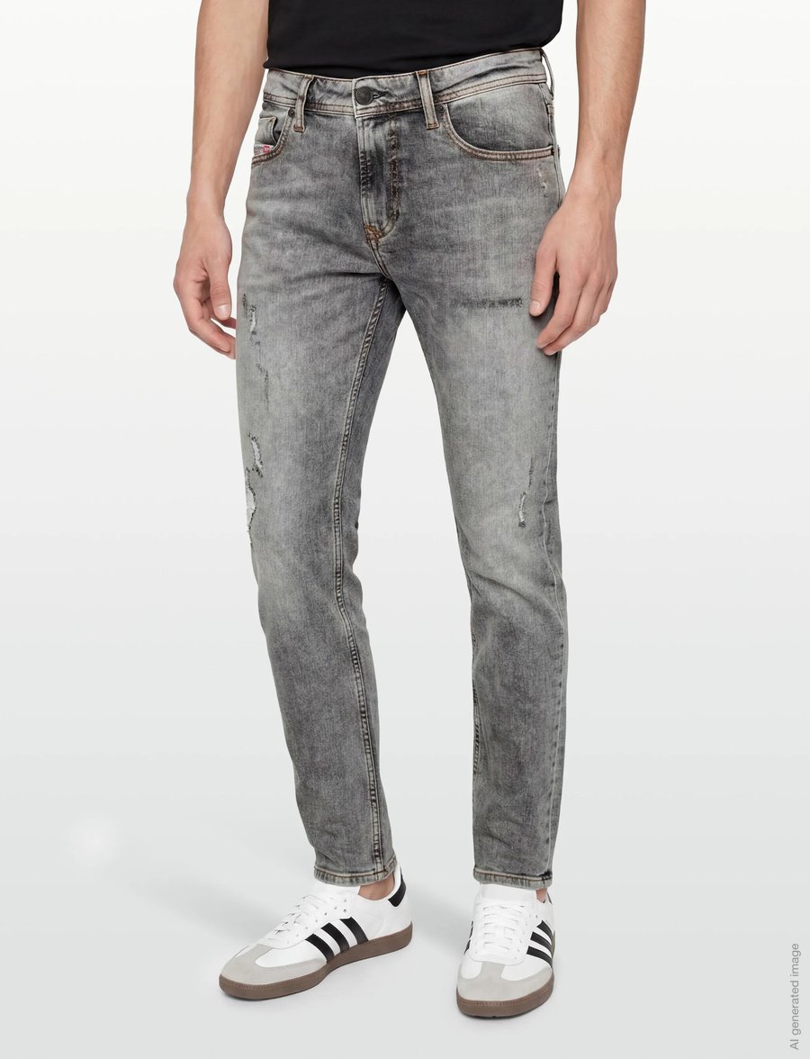 Diesel - Men Jeans - normale jeans - grey - 3
