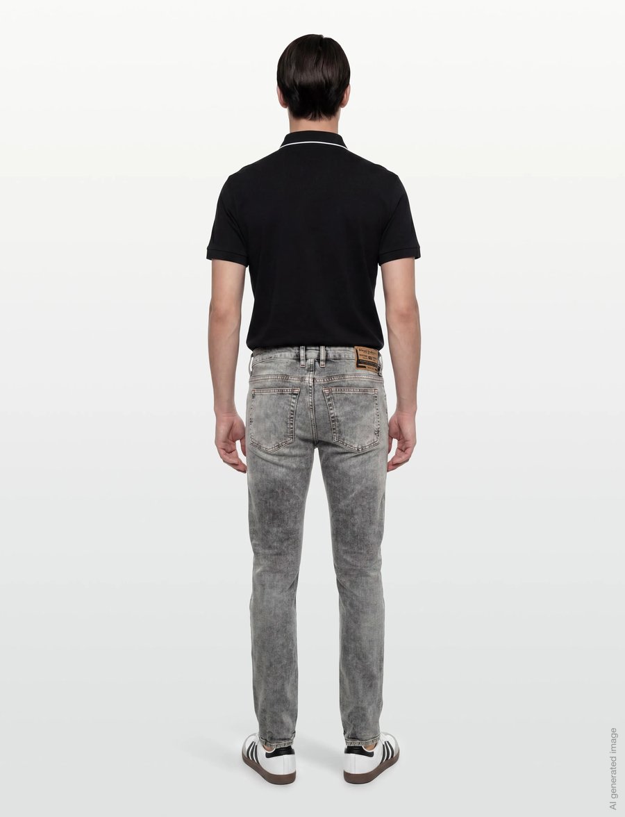 Diesel - Men Jeans - normale jeans - grey - 4