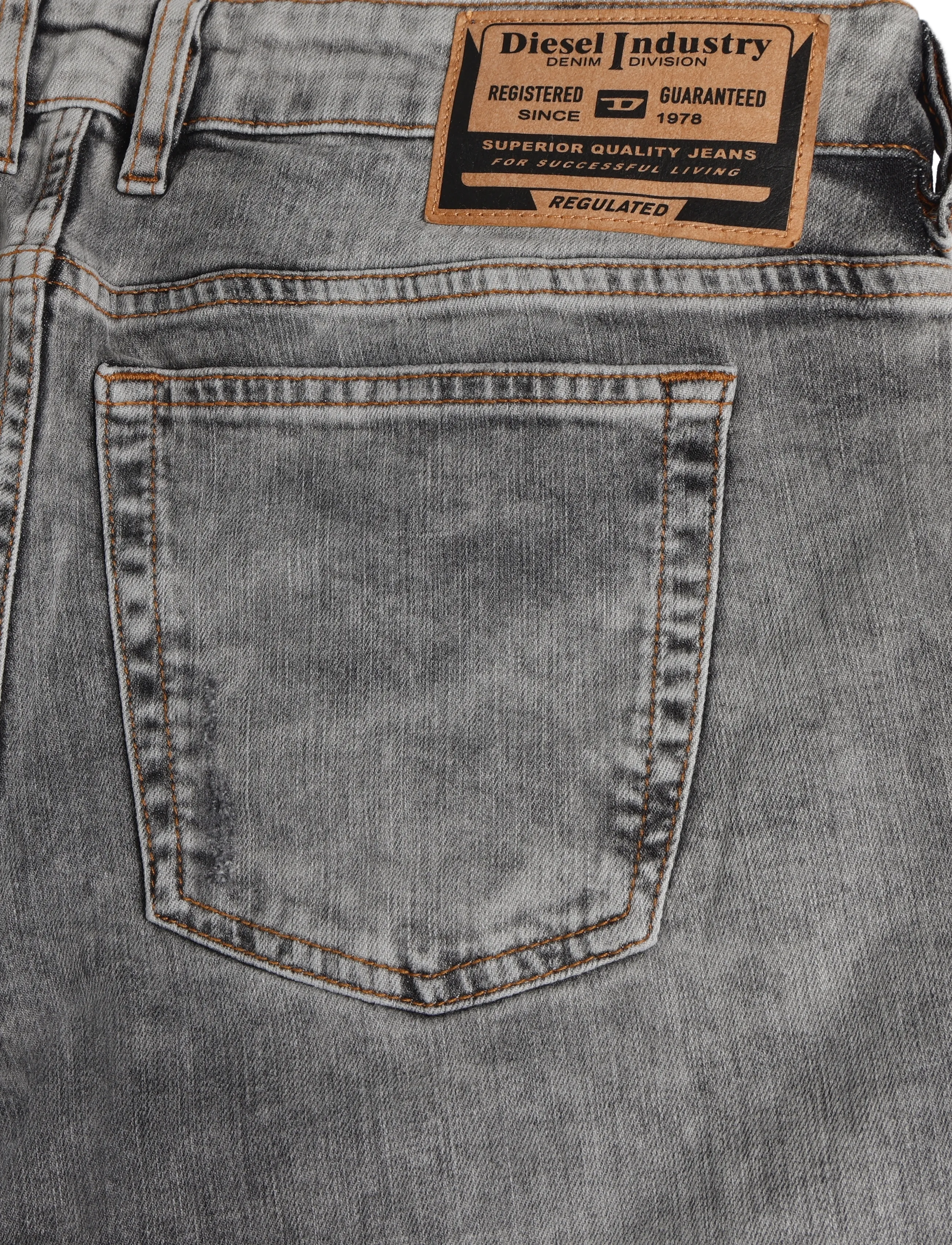 Diesel - Men Jeans - regular jeans - grey - 4
