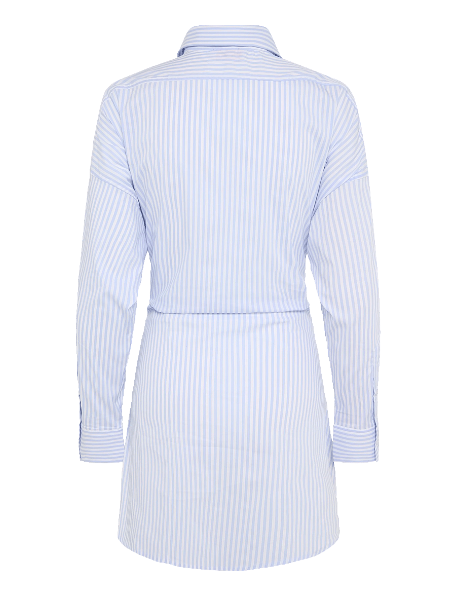 Diesel - D-Sizen-N2 Striped Shirt Dress - skjortekjoler - white - 2