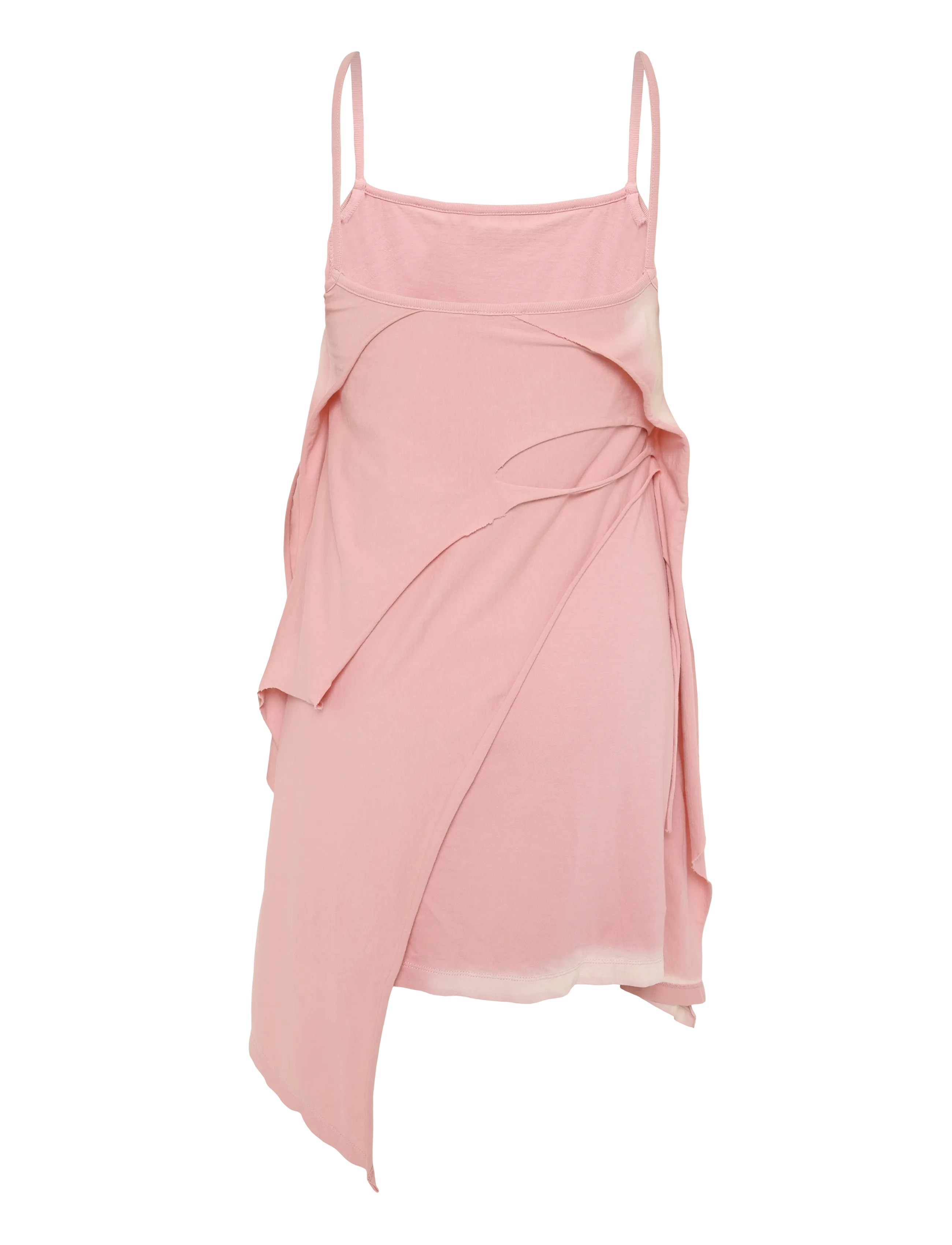 Diesel - Short dress with destroyed peel-off effect - robes d'été - brown - 1