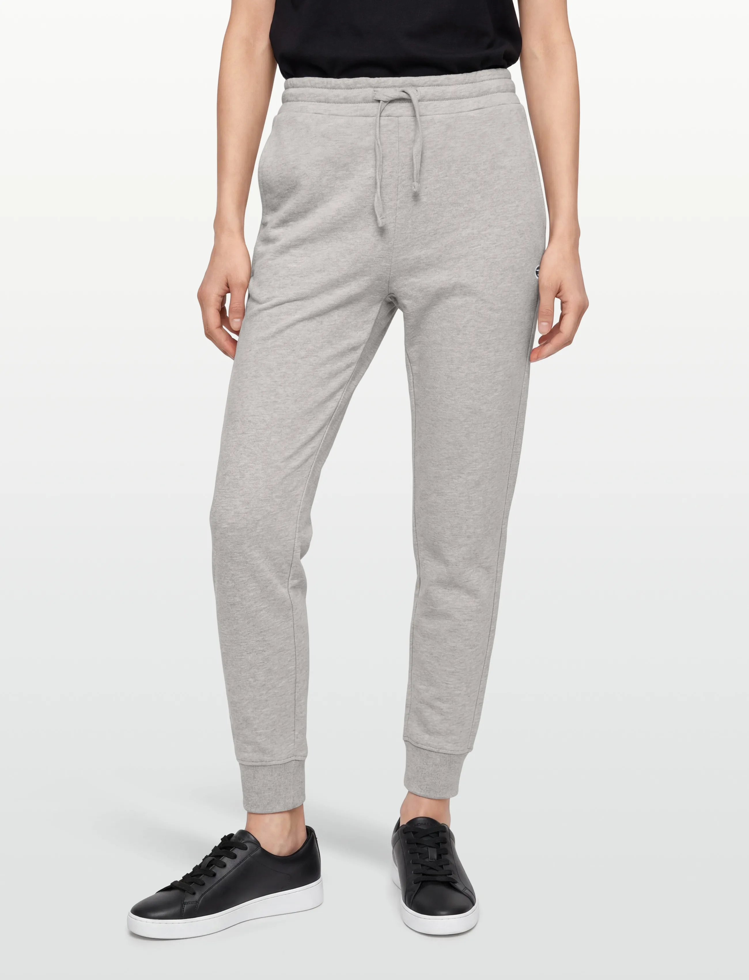 Diesel - Logo-patch cotton track pants - sweatpants - blue - 3