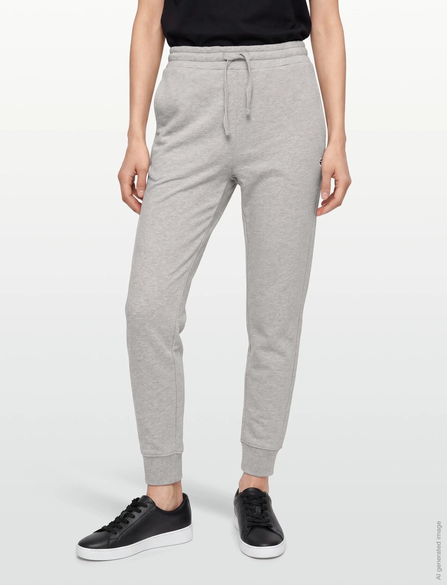Diesel - Logo-patch cotton track pants - sweatpants - blue - 3