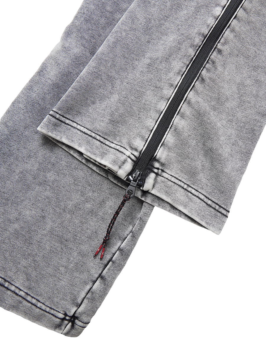 Diesel - Women Jeans - brede jeans - grey - 4