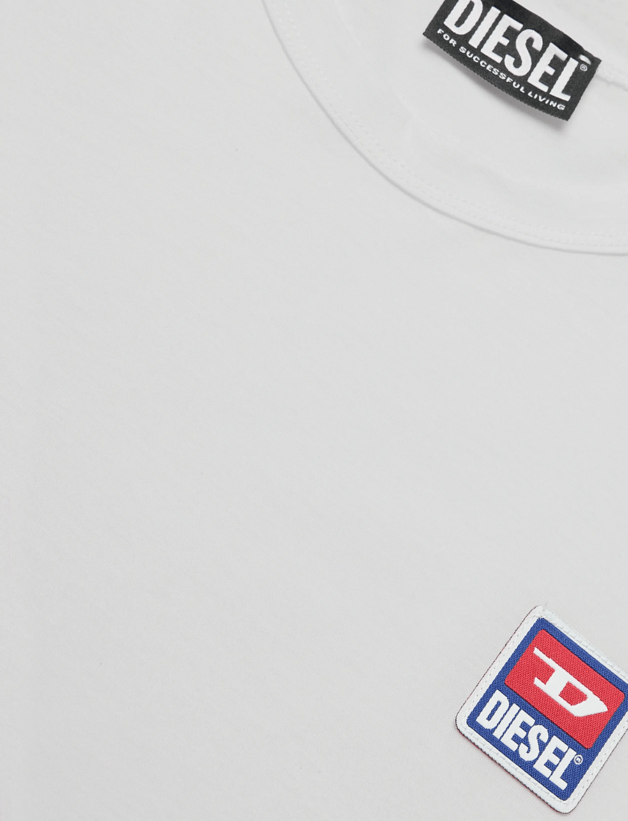 Diesel - T-Just 16 T-shirt - kurzärmelig - white - 2