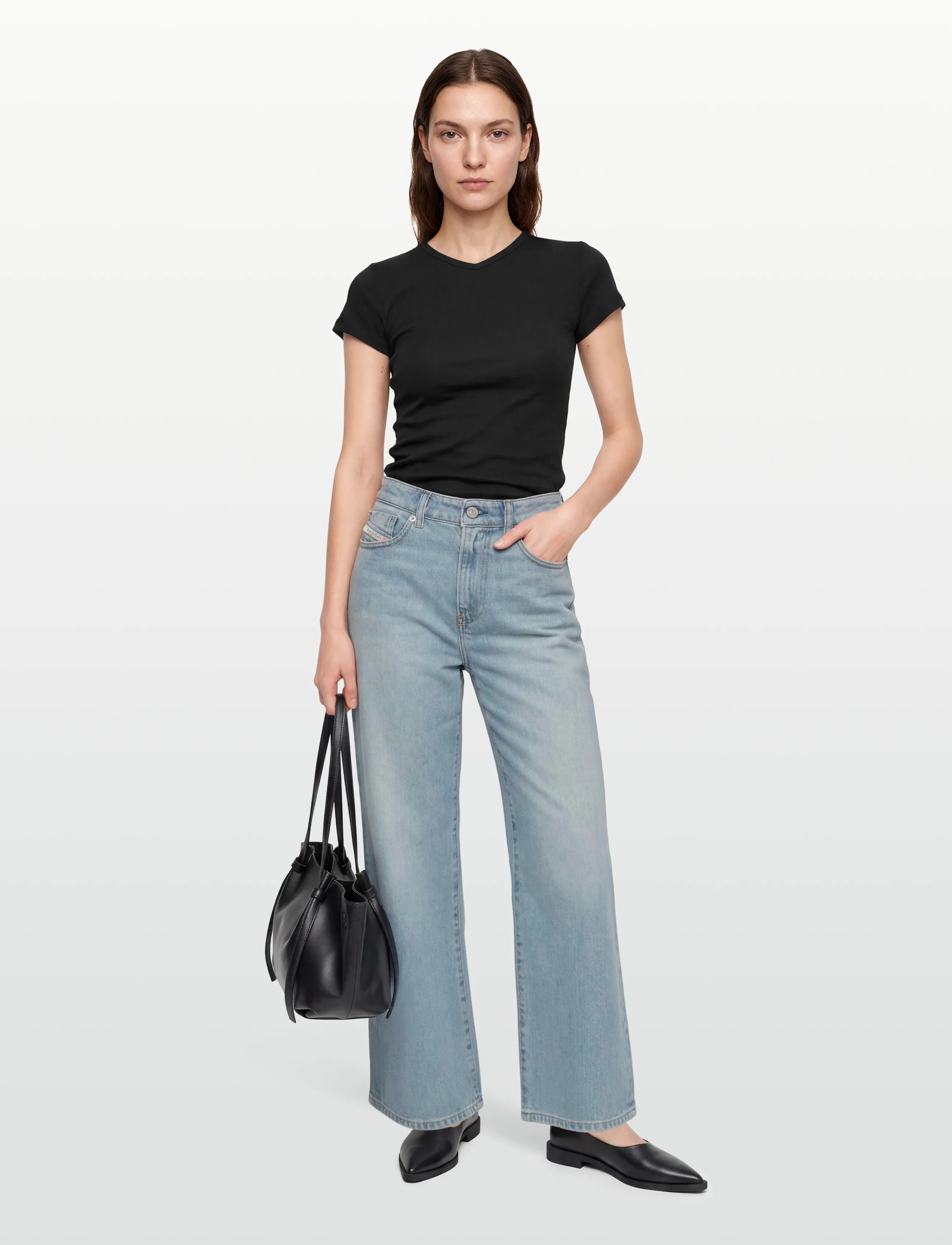 Diesel Women Jeans, 26, Blue, Jeans > Vidde, Dame