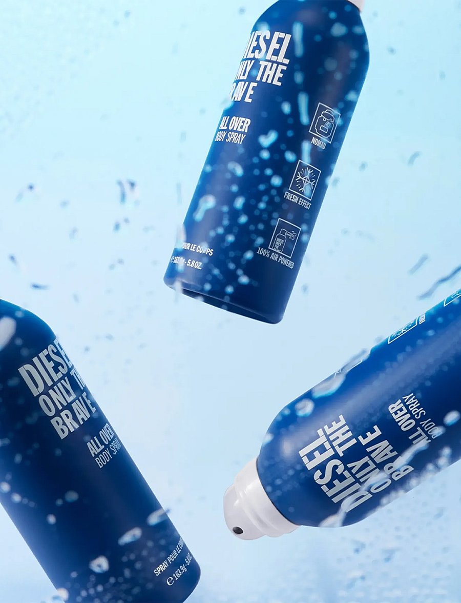 Diesel - Fragrance - Only The Brave All over spray 200ml - pihusti - clear - 4
