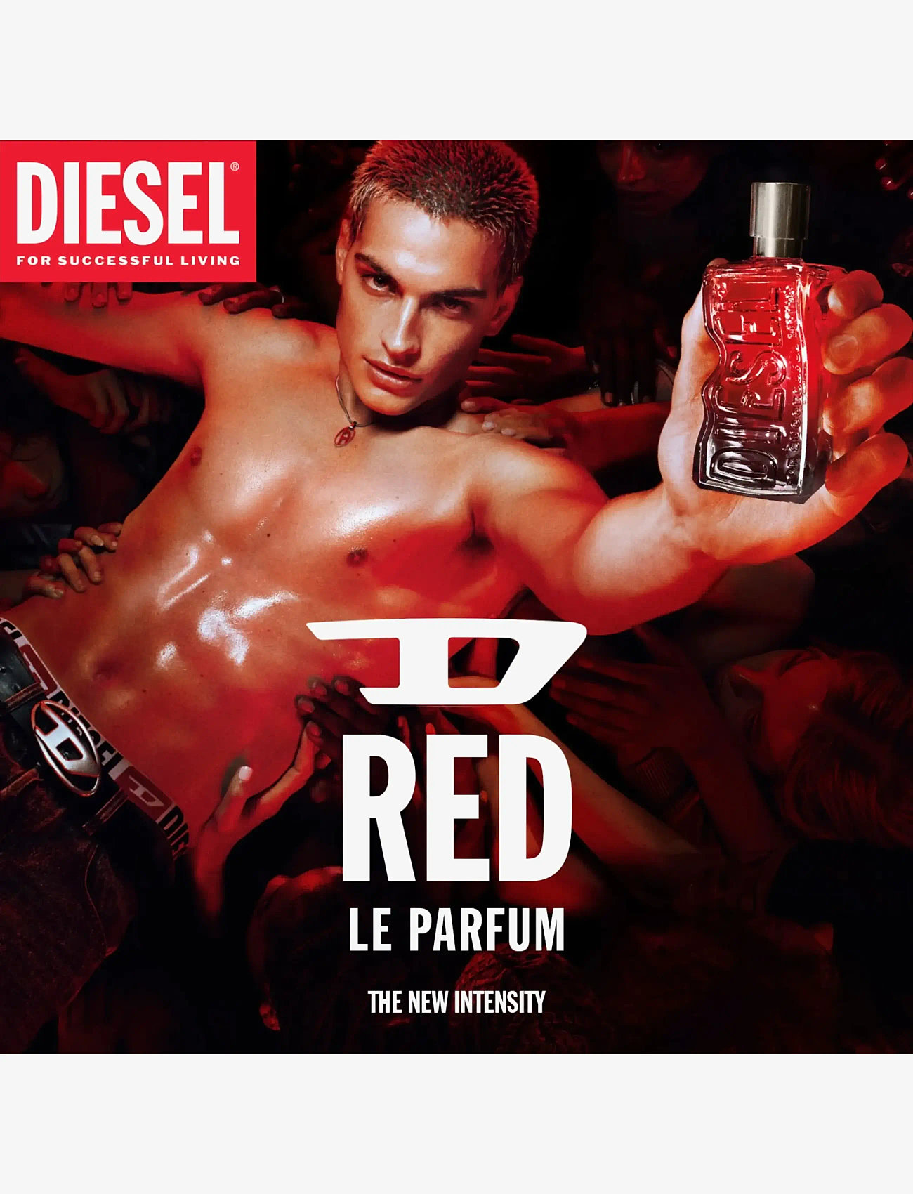 Diesel - Fragrance - D Red Le parfum 30.00 ML - miehille  - clear - 2