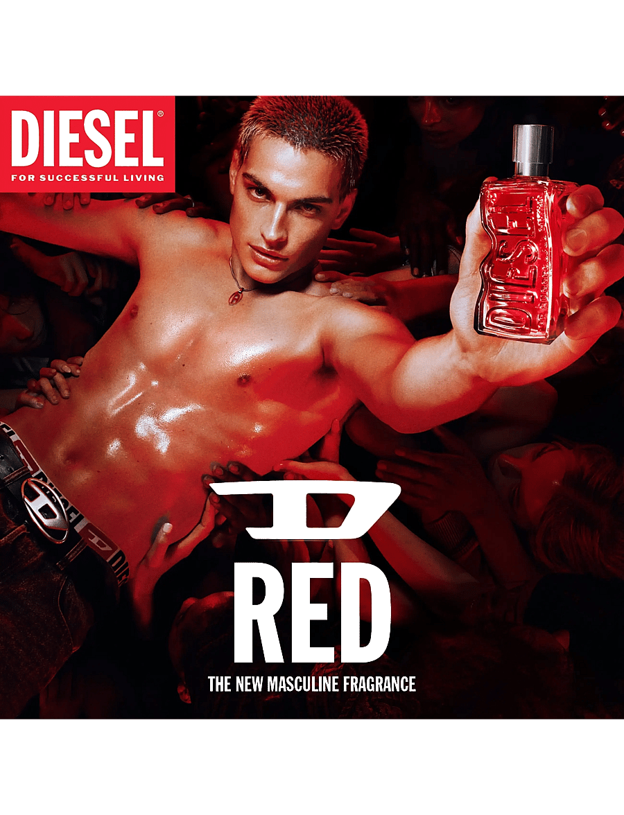 Diesel - Fragrance - DIESEL D Red Eau de parfum 100 ML - meestele - clear - 3