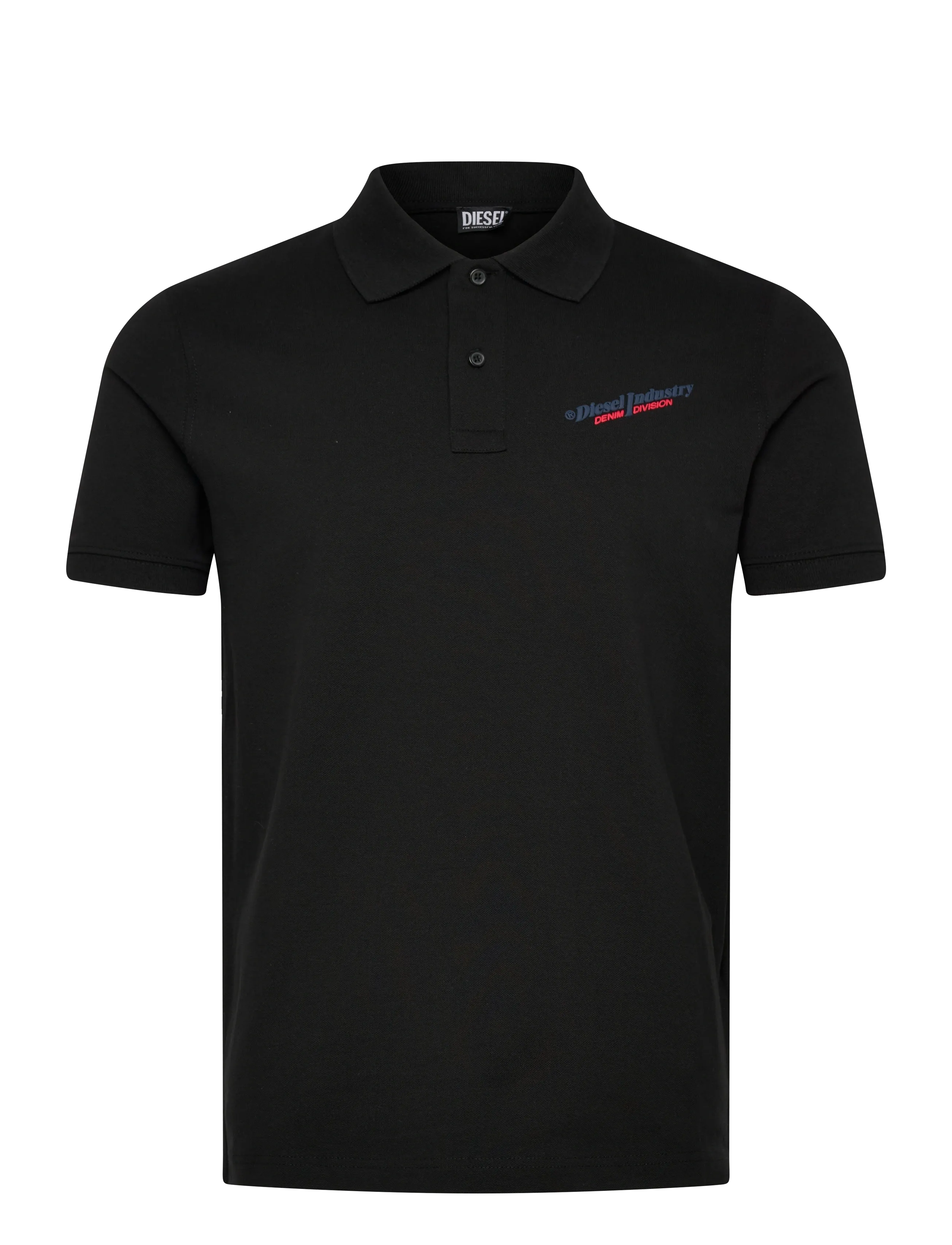 DIESEL T-Smith-Ind Polo Schwarz - L - Herren