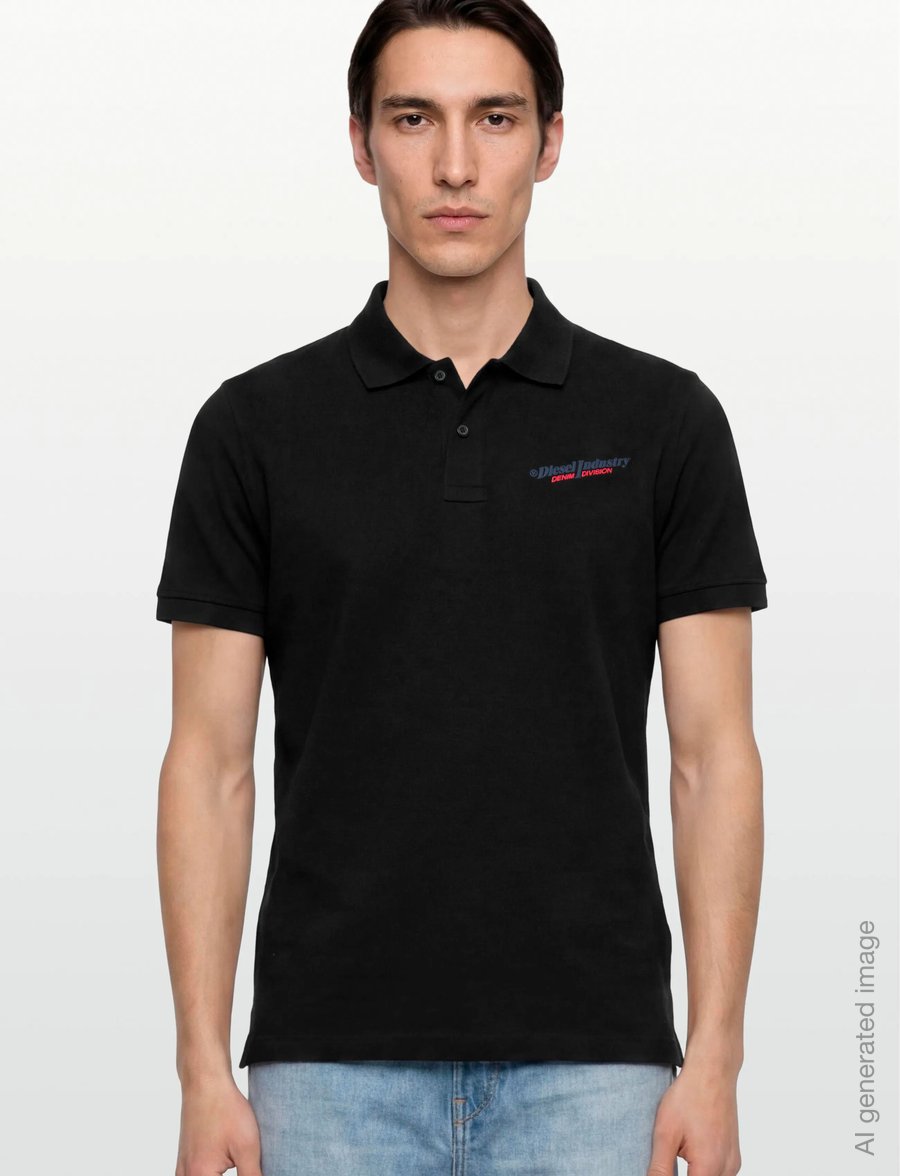Diesel - T-SMITH-IND POLO - polo krekli ar īsām piedurknēm - caviar - 3
