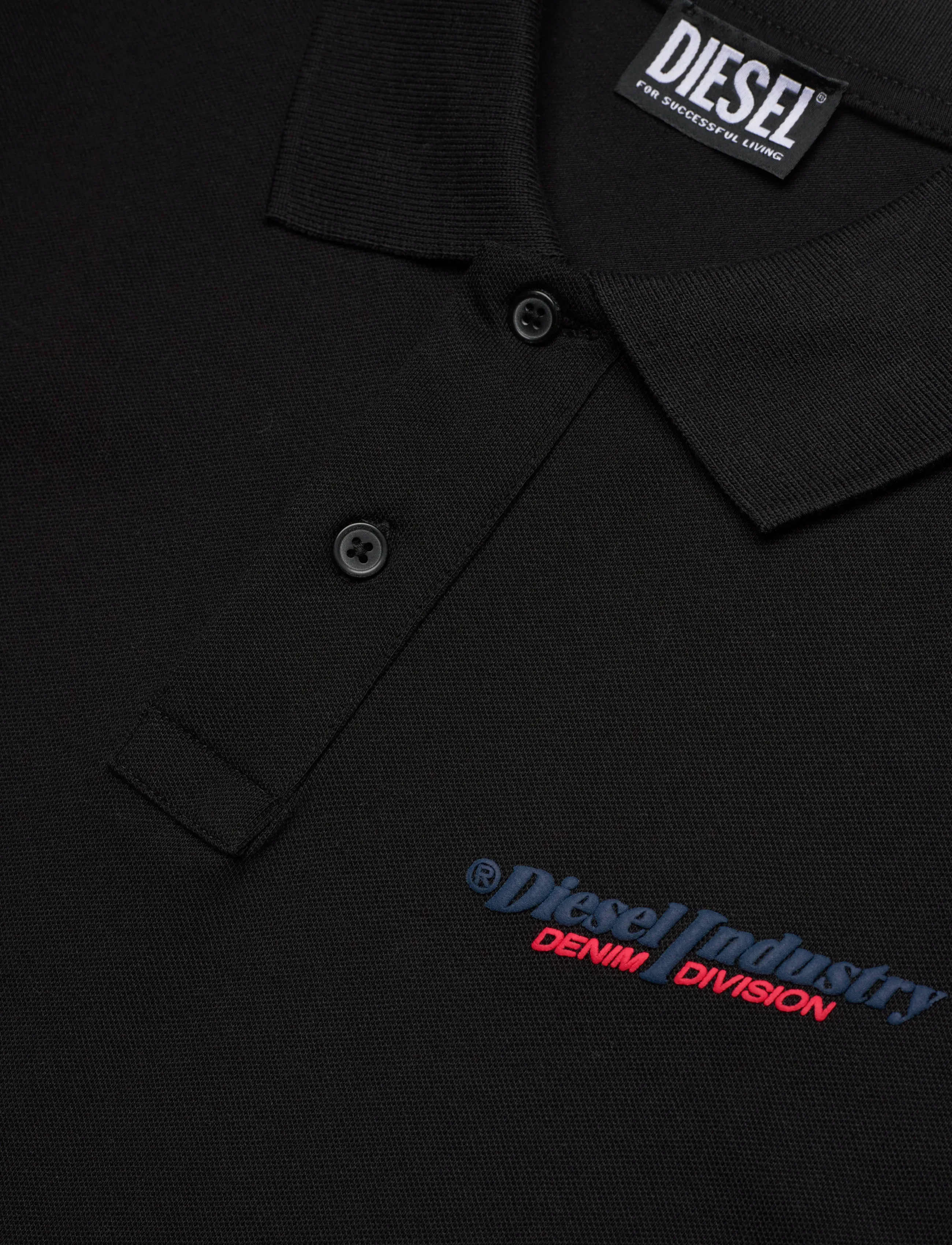 Diesel - T-SMITH-IND POLO - kurzärmelig - caviar - 5