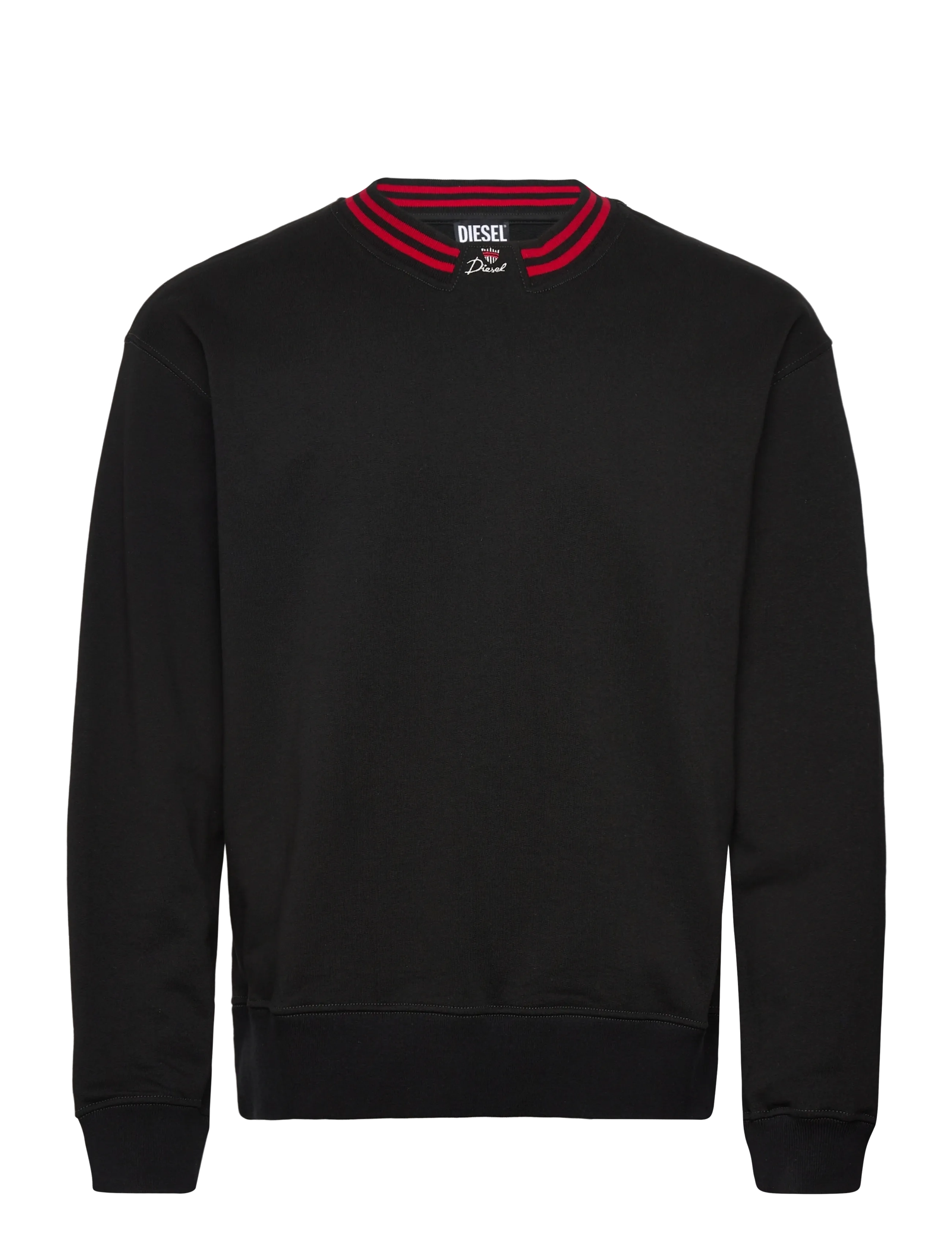 Diesel S-Kraks Felpa, M, Black, Sweatshirts & Hættetrøjer > Sweatshirts, Herre