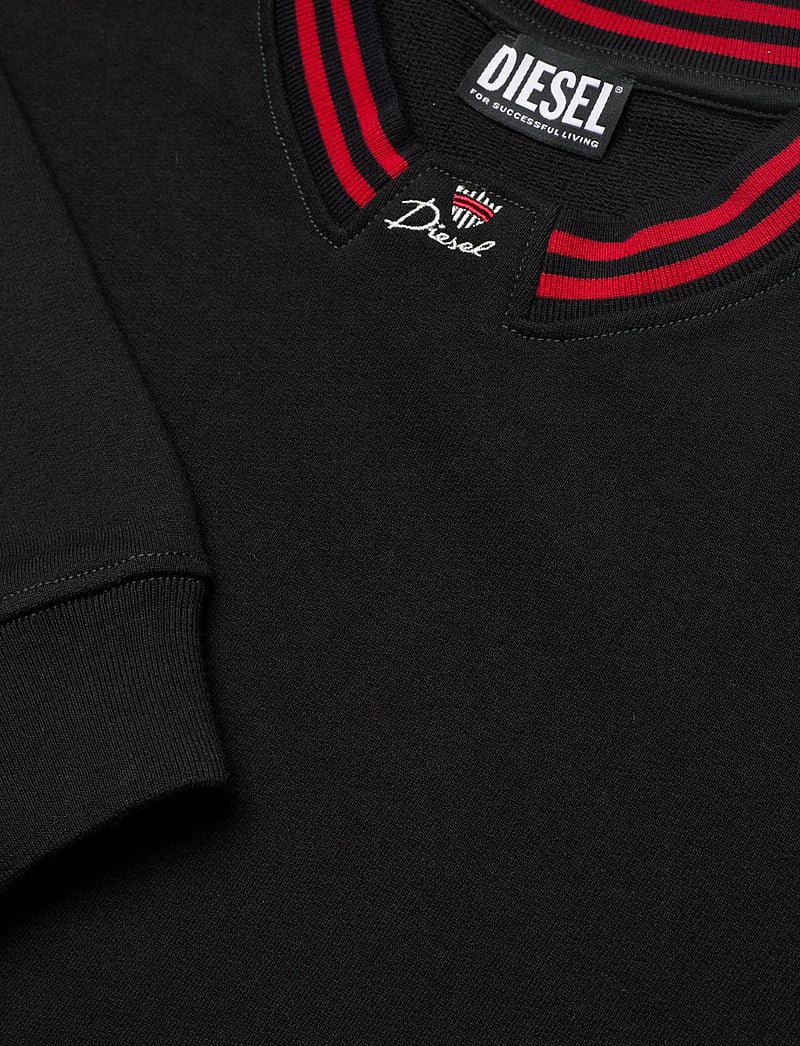 Diesel - S-KRAKS FELPA - sweatshirts - caviar - 2